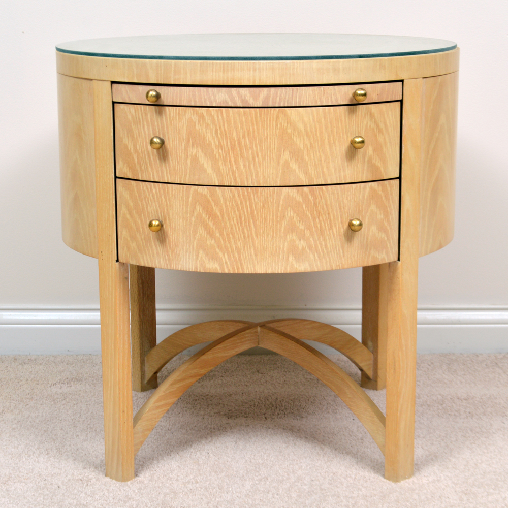 Drum Style Accent Table by Century