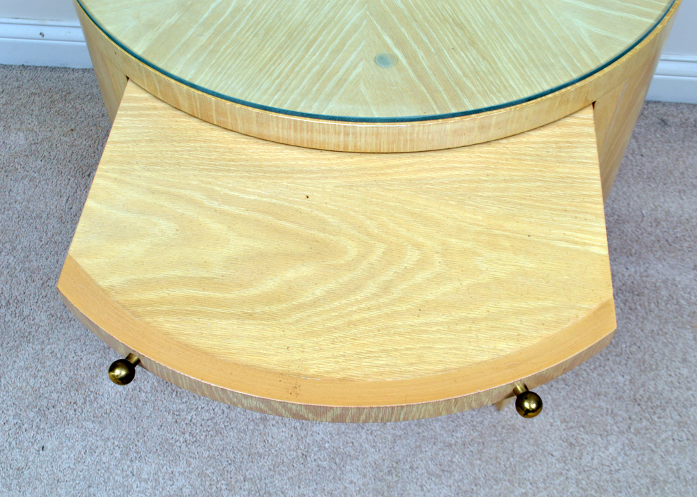Drum Style Accent Table by Century
