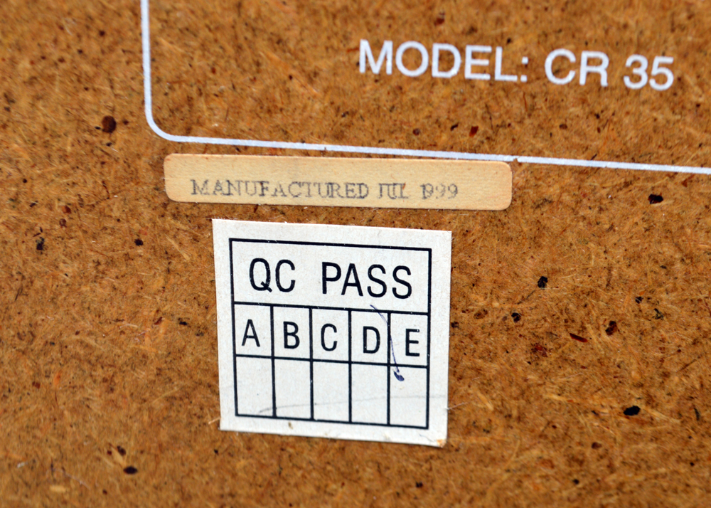 Faux Vintage Crosley Budweiser Collector's Edition Cassette Radio