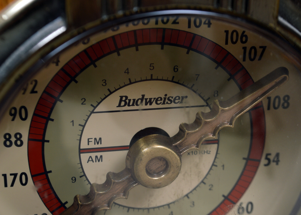 Faux Vintage Crosley Budweiser Collector's Edition Cassette Radio