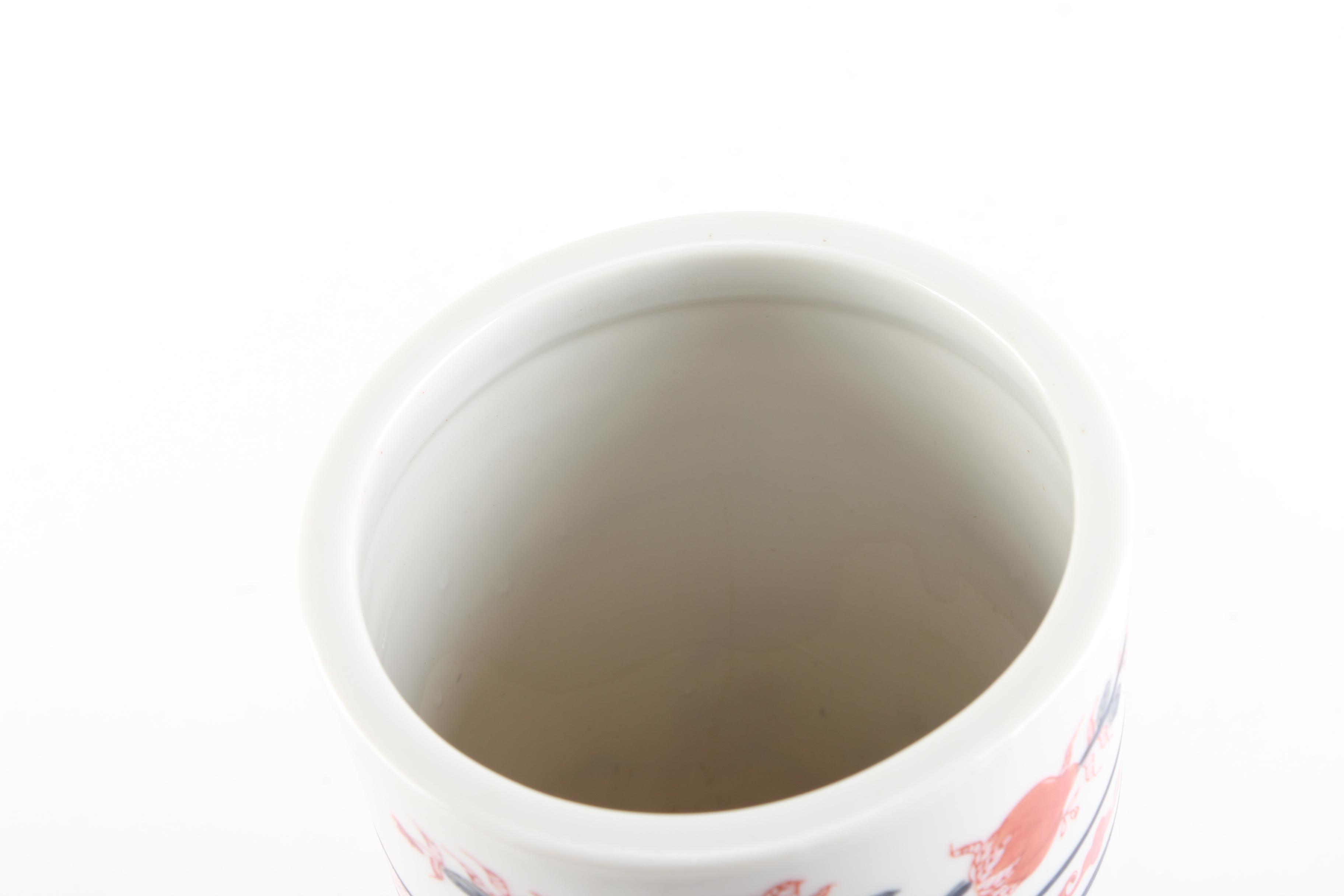 Asian Inspired Ceramic Décor