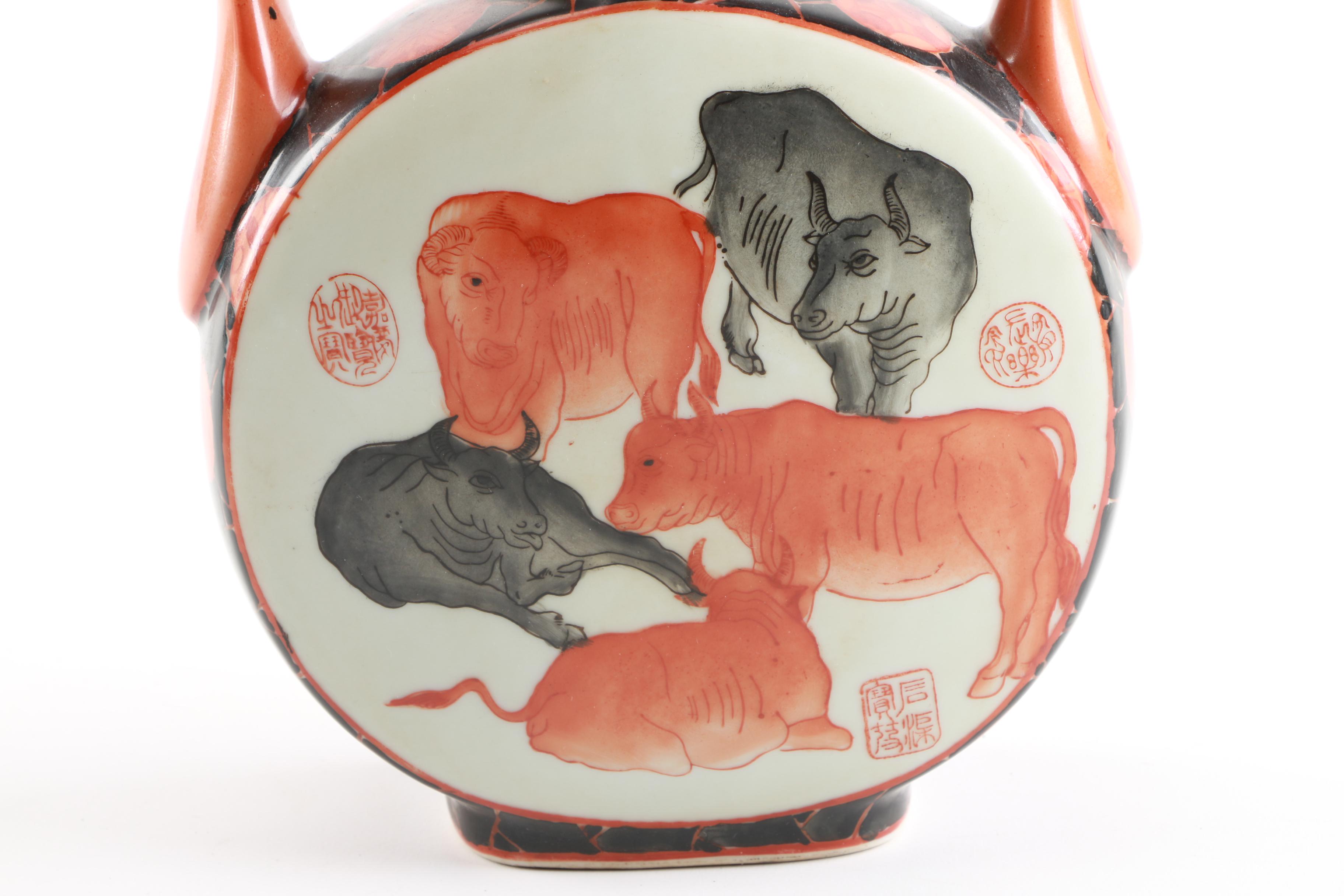 Asian Inspired Ceramic Décor