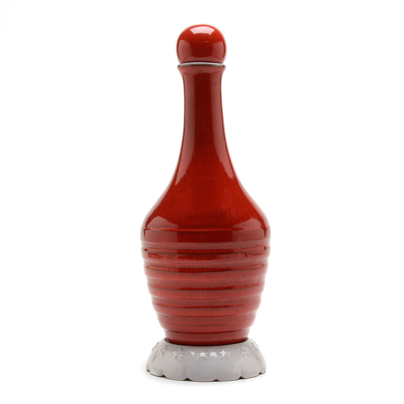 1976 V-8 Frankoma Pottery Vase