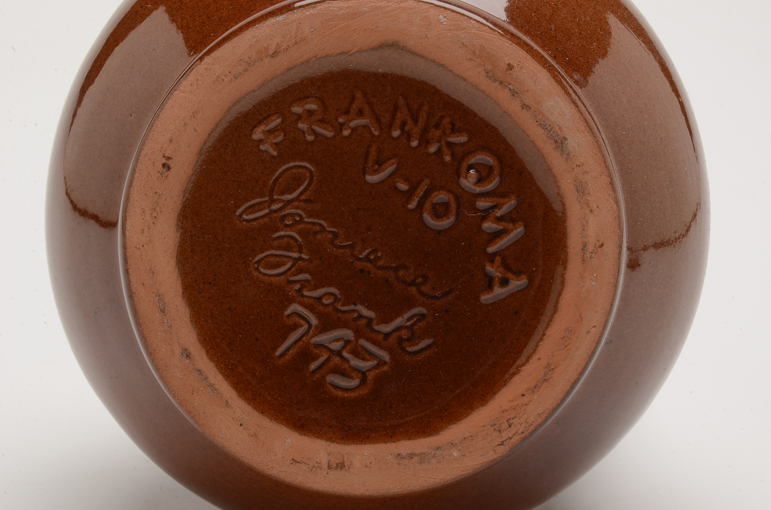 Vintage Frankoma Pottery V-10 Vase