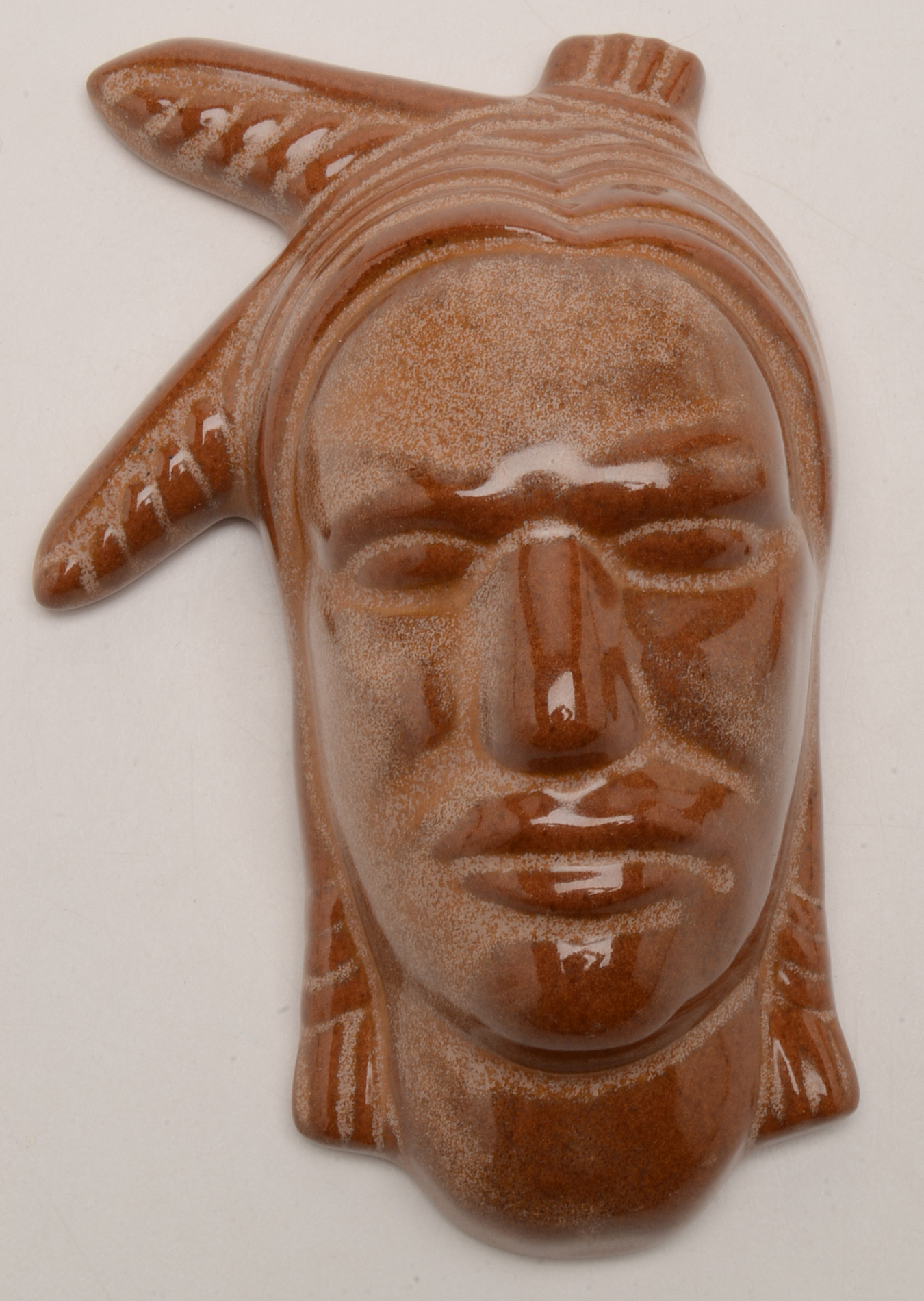 Male and Female "Indian Head" Plaques