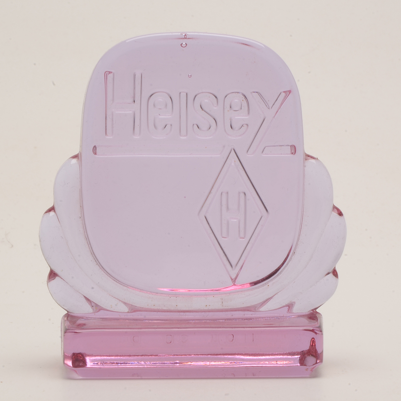 Group Heisey and Fenton Glass Advertising Signs