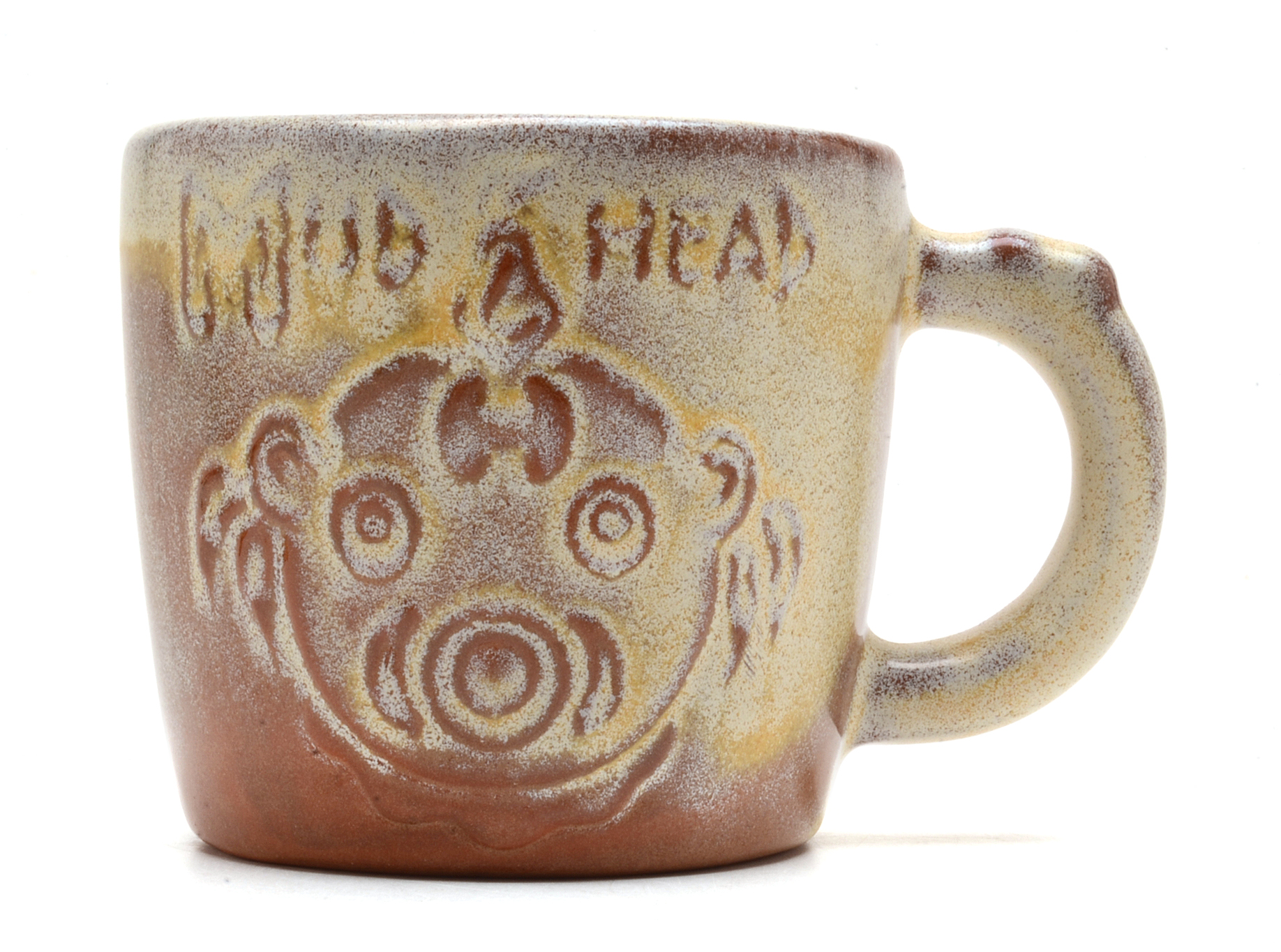 Frankoma Pottery "Indian Head" Plaques and Mudhead Mug