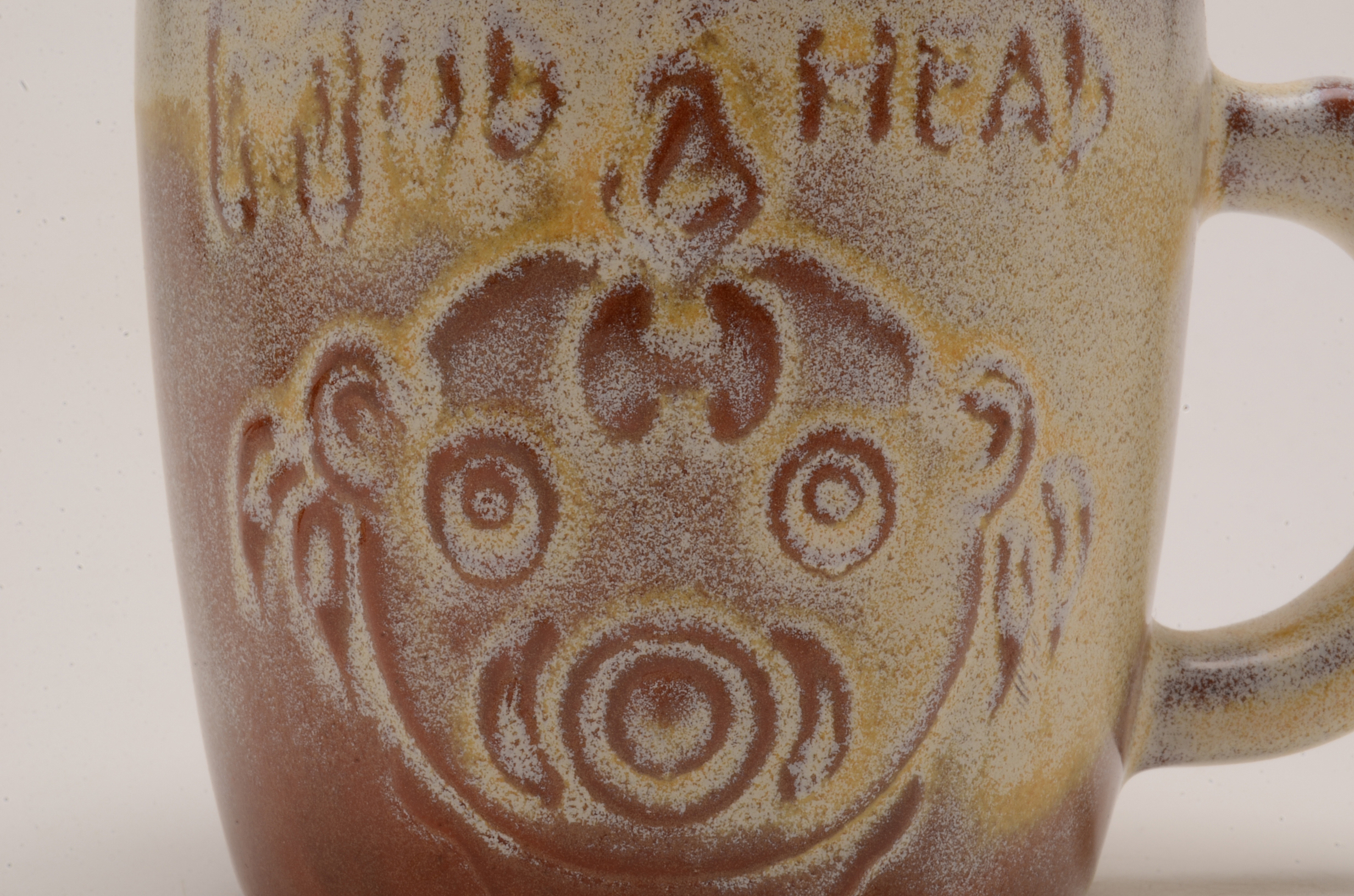 Frankoma Pottery "Indian Head" Plaques and Mudhead Mug