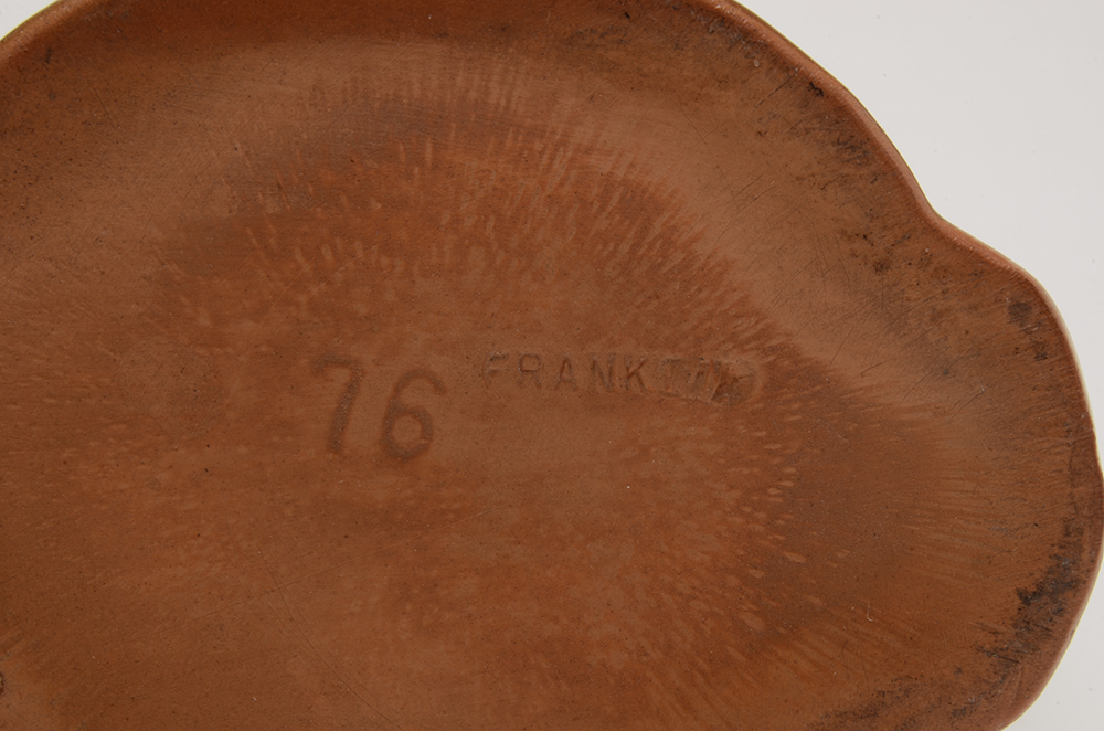 Vintage Frankoma Pottery Green Vase