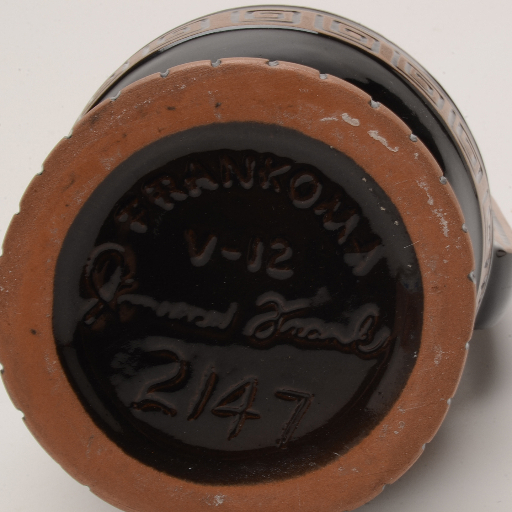 1980 Frankoma Pottery V-12 Vase