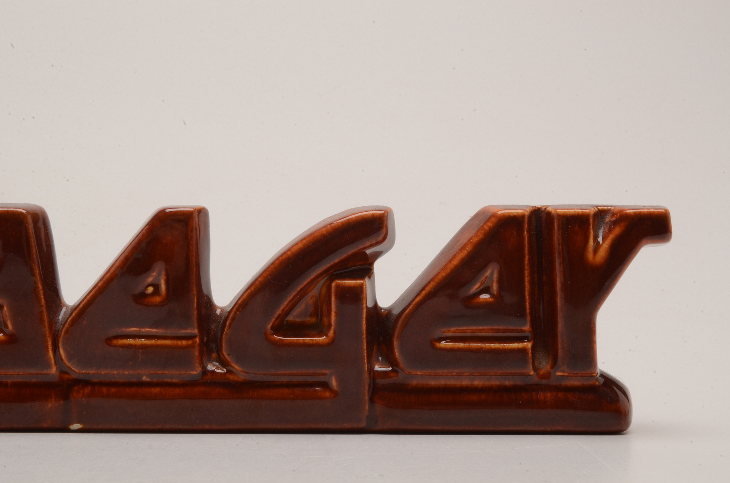 Haeger Pottery Advertising Signs