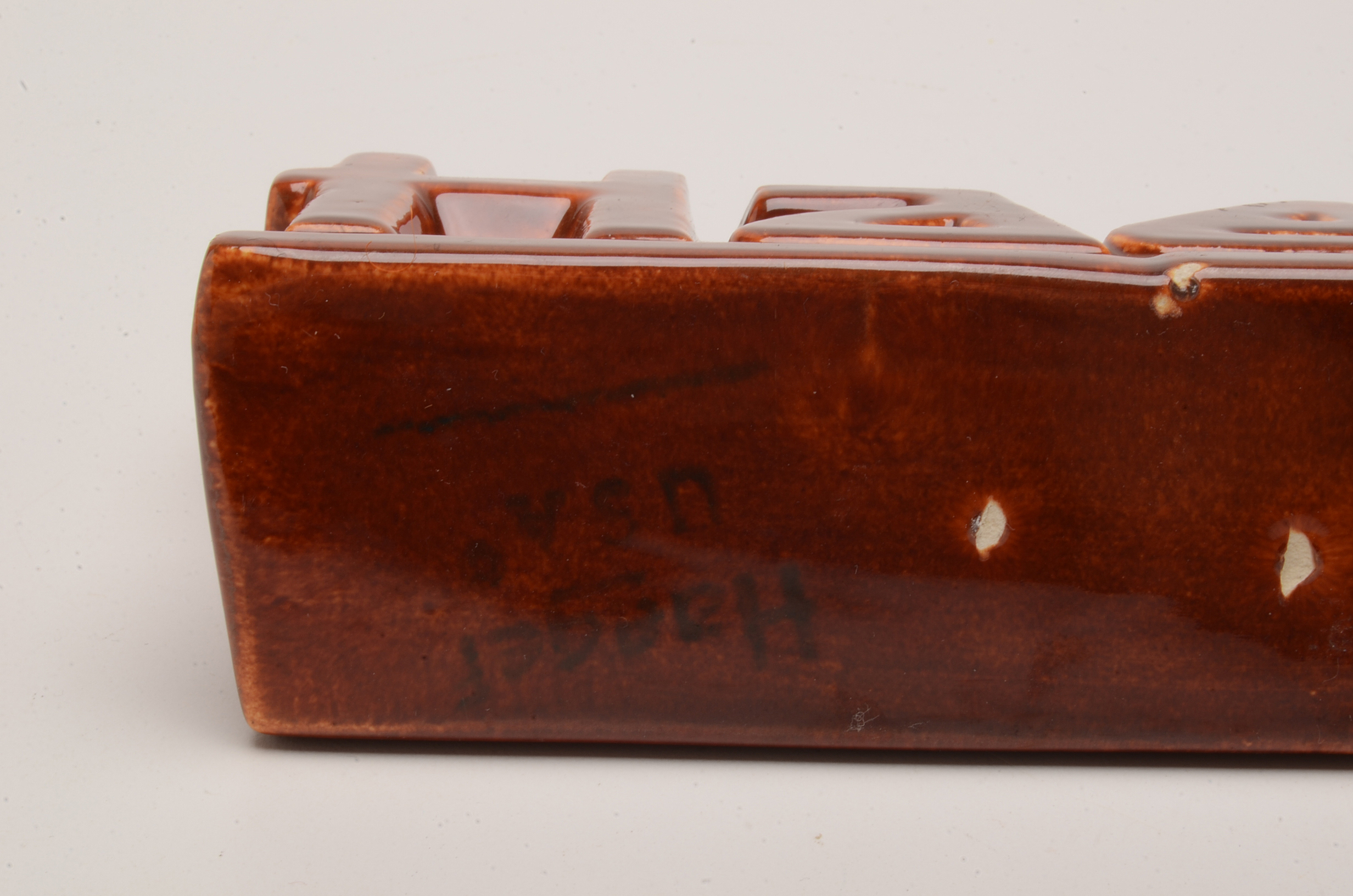 Haeger Pottery Advertising Signs