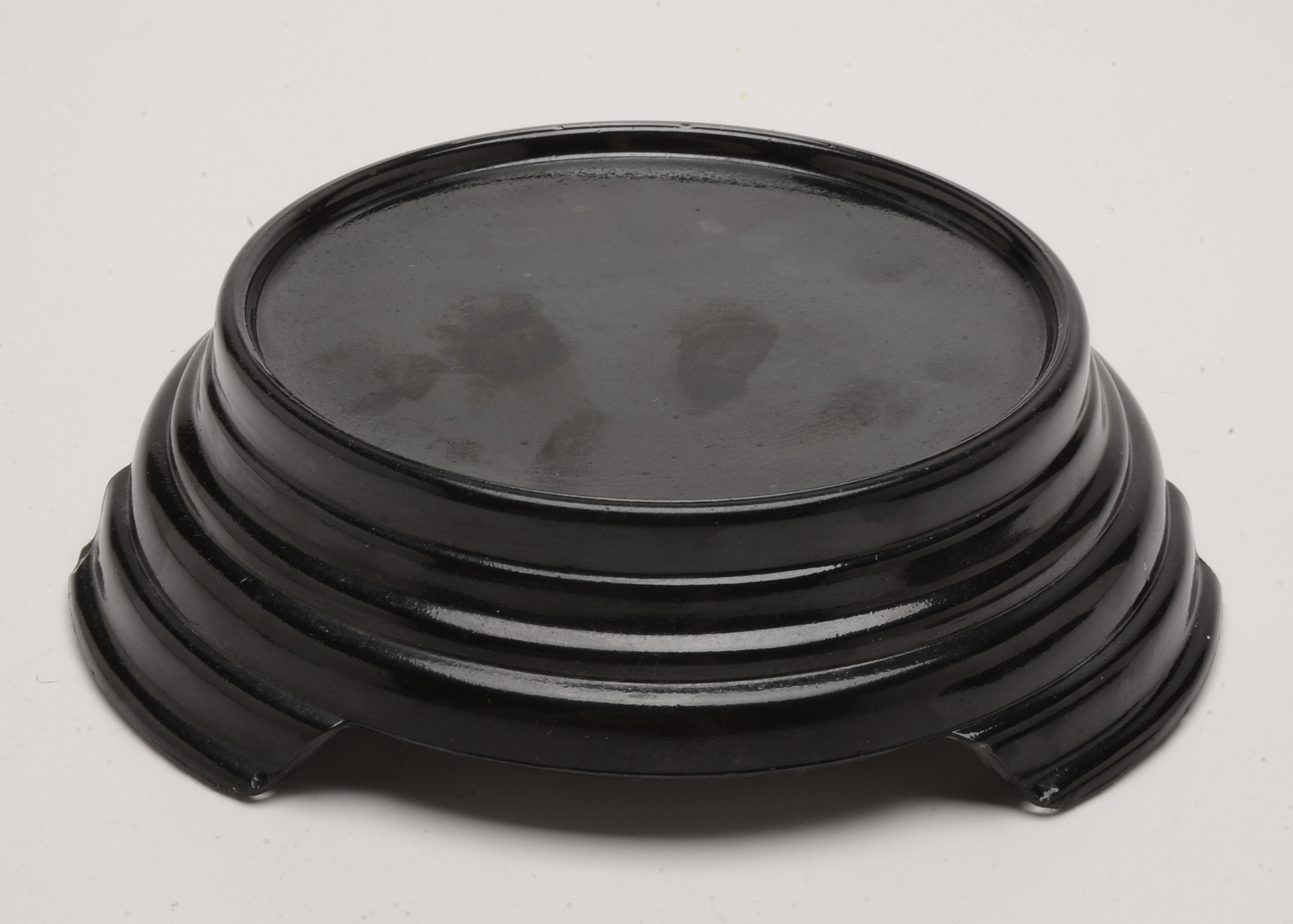 Group of Round Black Finish Bases