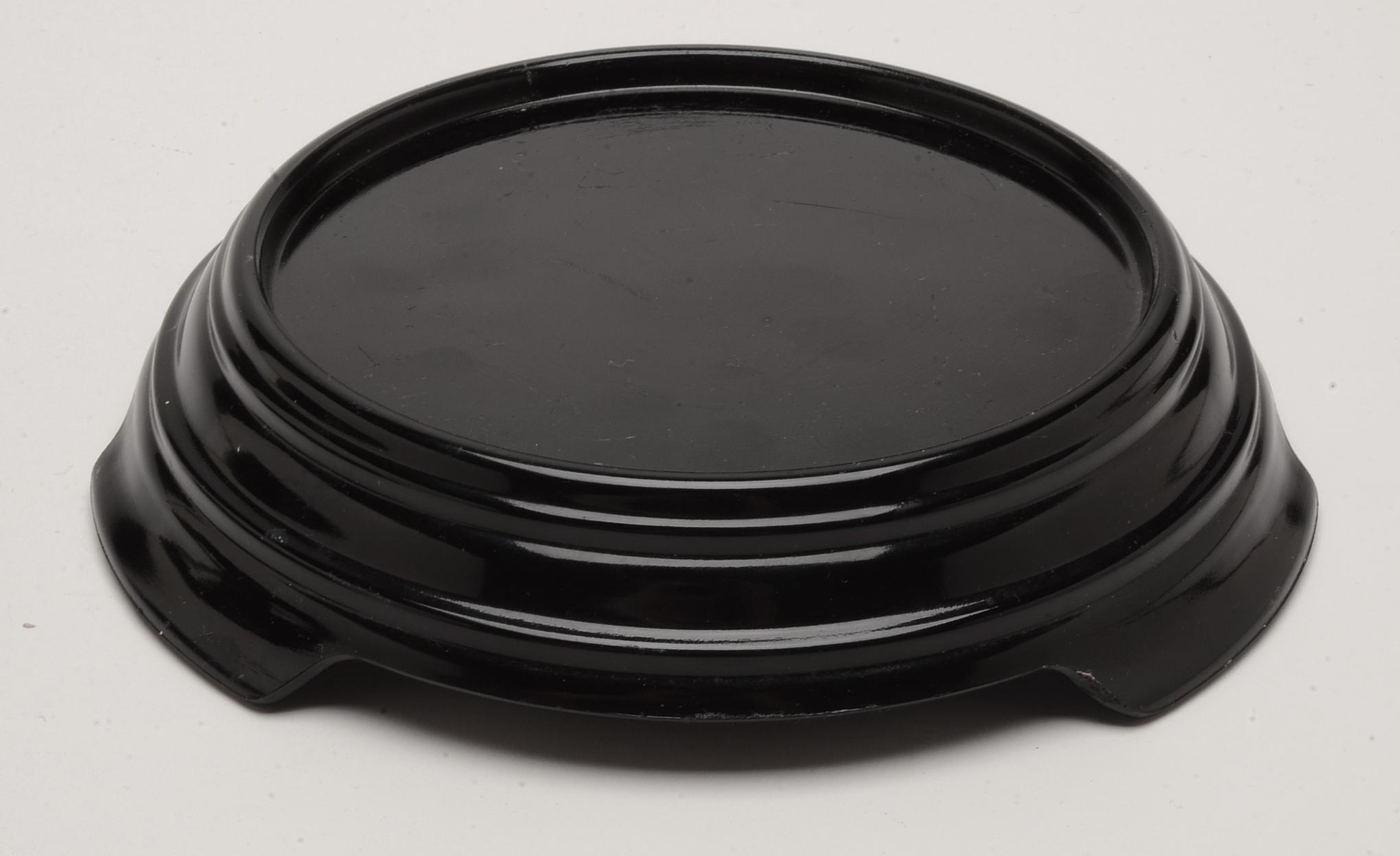 Group of Round Black Finish Bases
