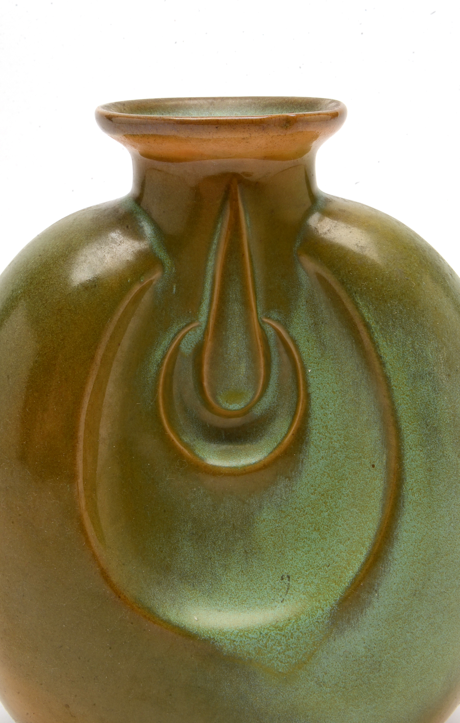 Frankoma Prairie Green Vase