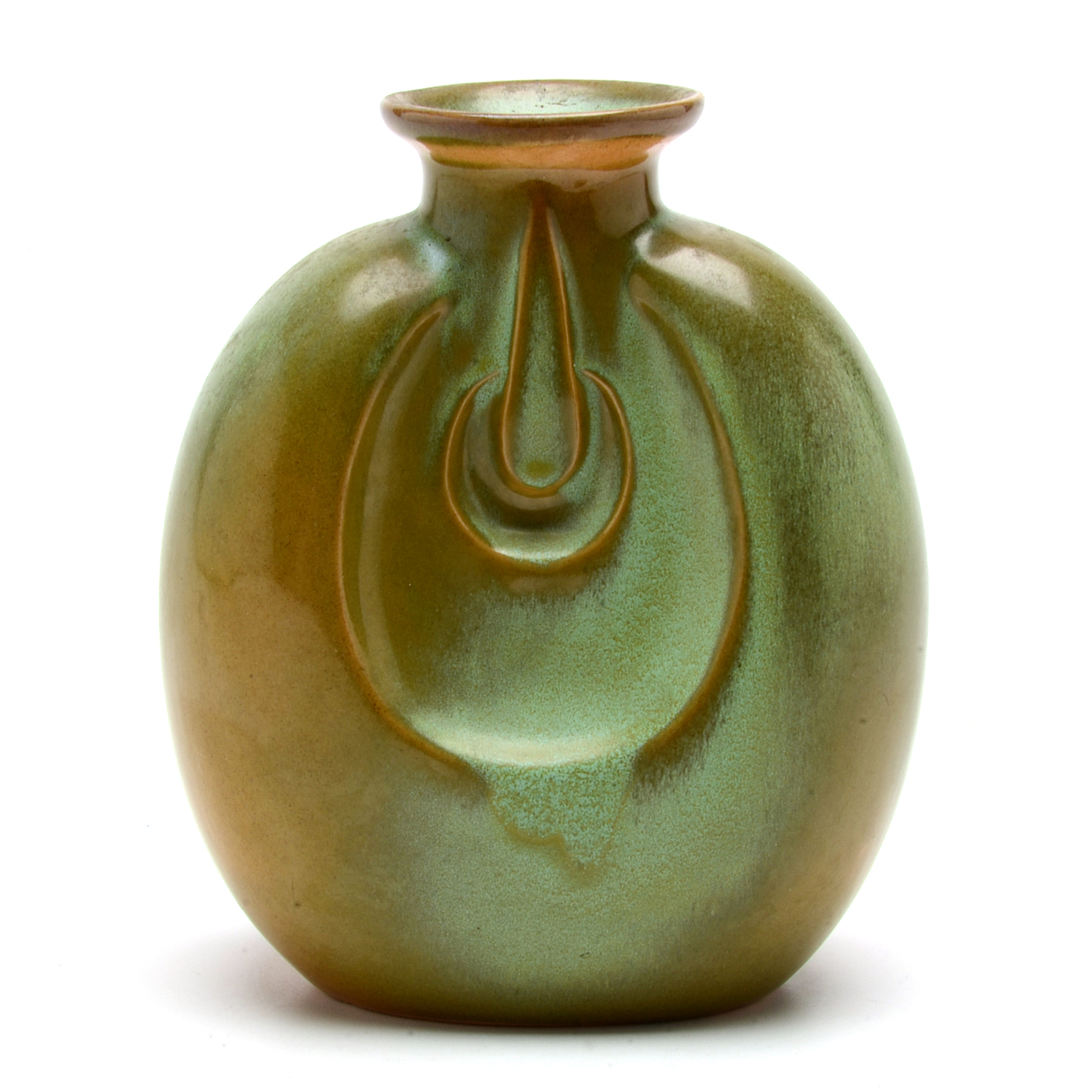 Frankoma Prairie Green Vase