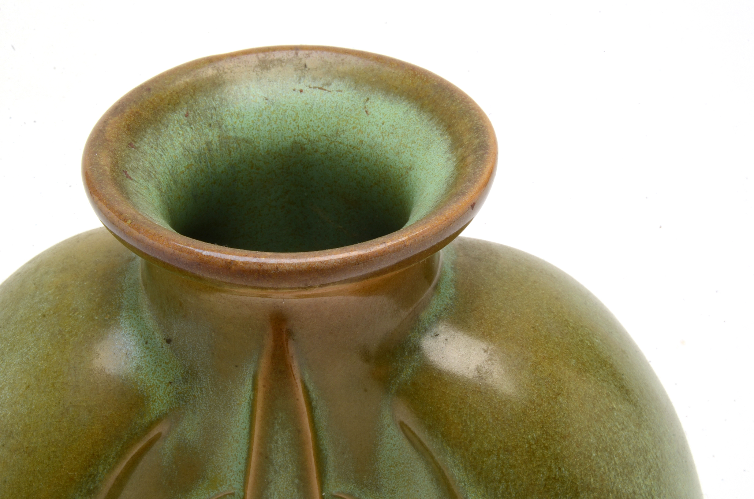 Frankoma Prairie Green Vase