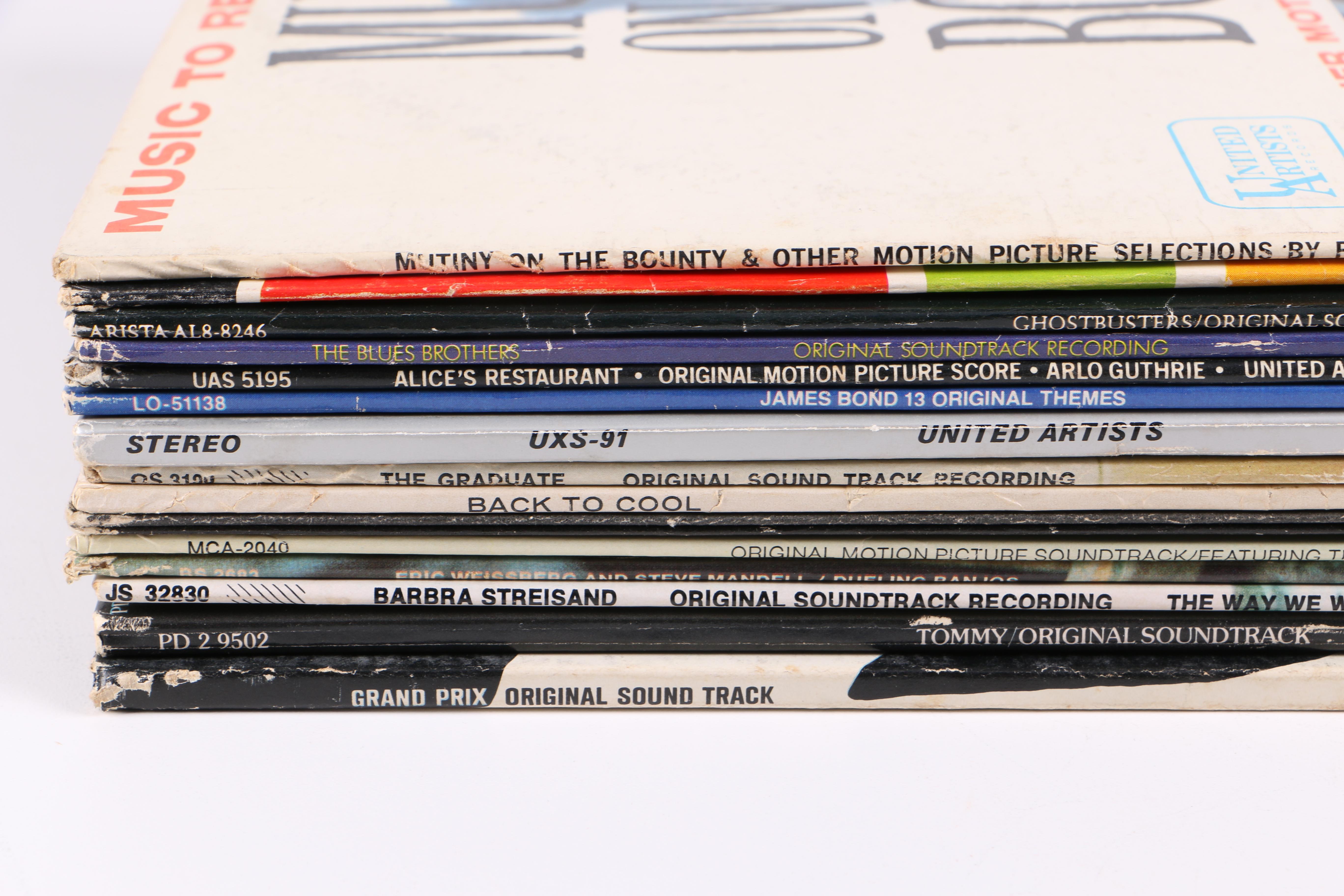 "Son of Dracula," "Ghostbusters" and Other Vintage Soundtrack LPs