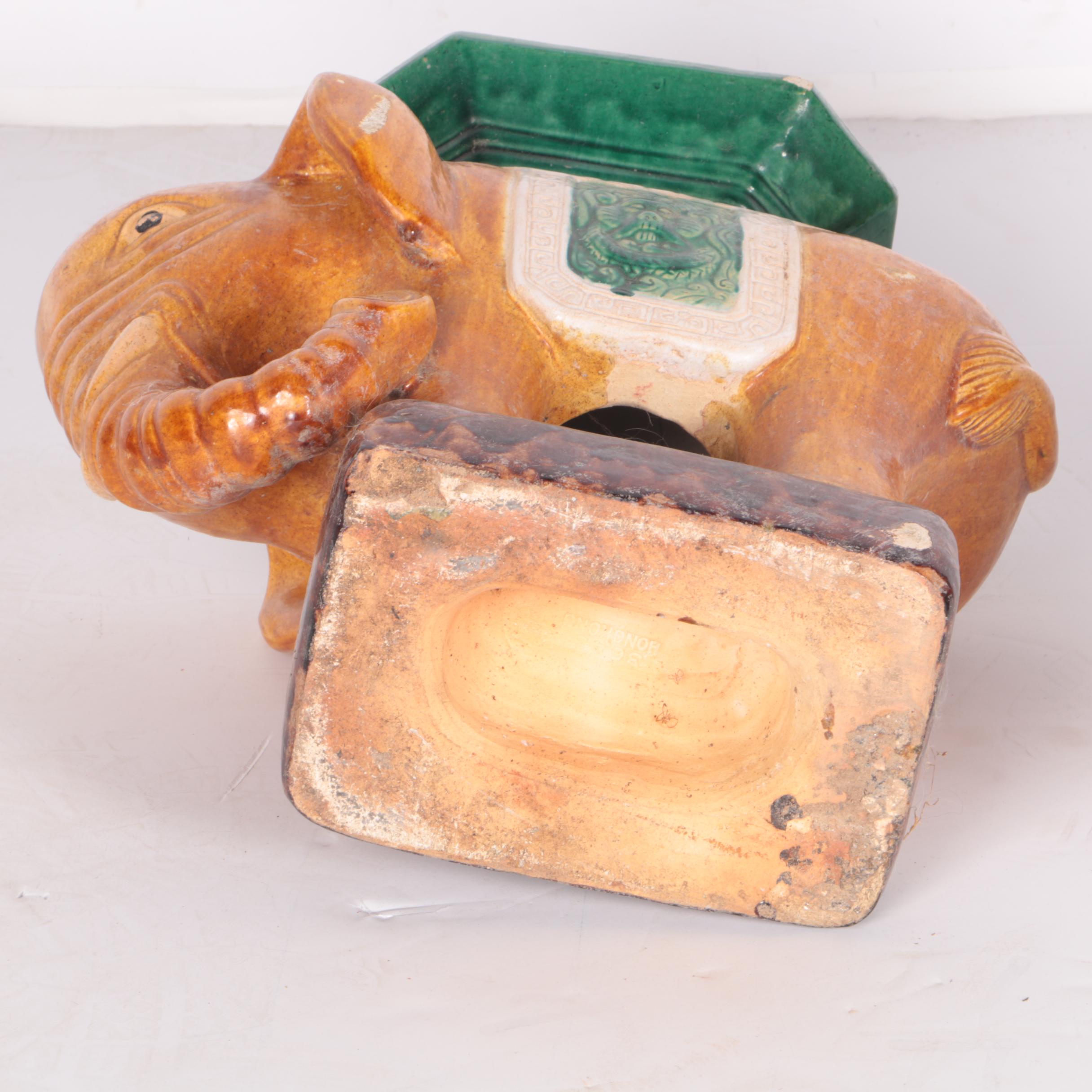 Ceramic Elephant Side Tables