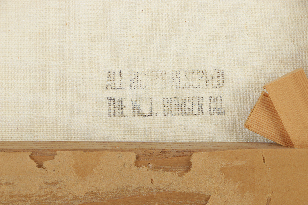 Pat Zenda Oil Painting on Canvas Portrait of Girl