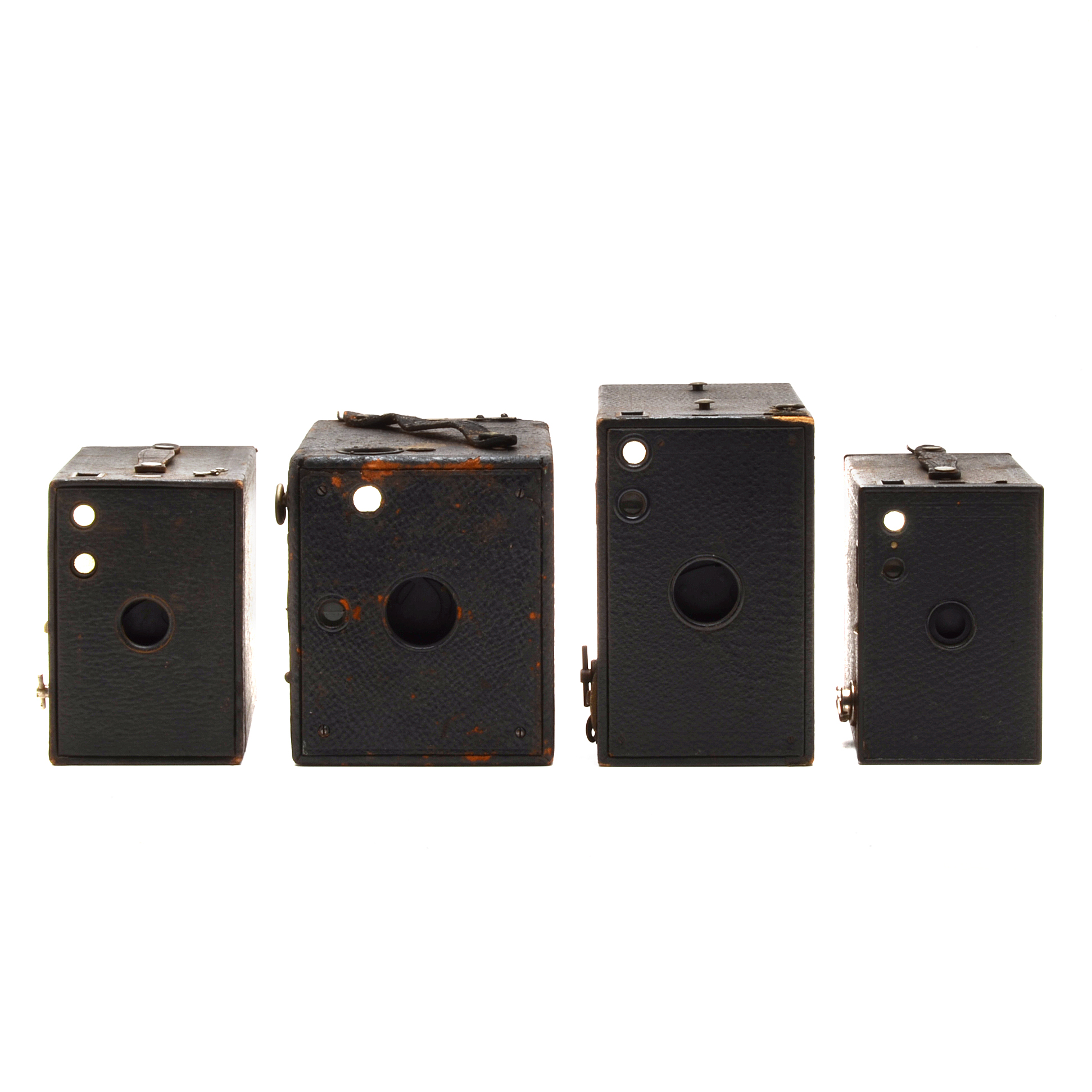 Four Early 20th Century Box Cameras