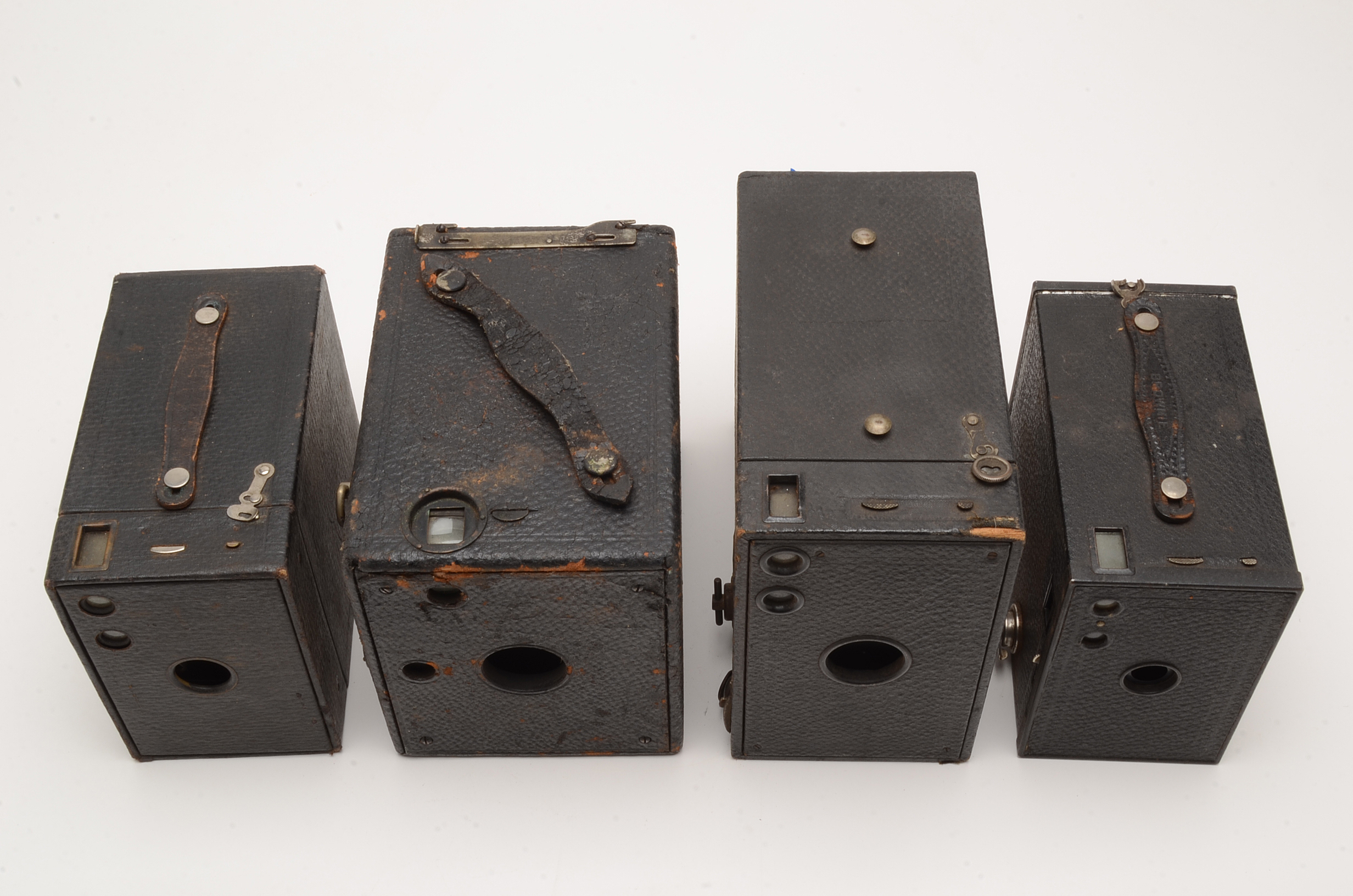 Four Early 20th Century Box Cameras