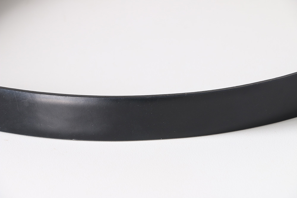 Prada Black Leather Belt