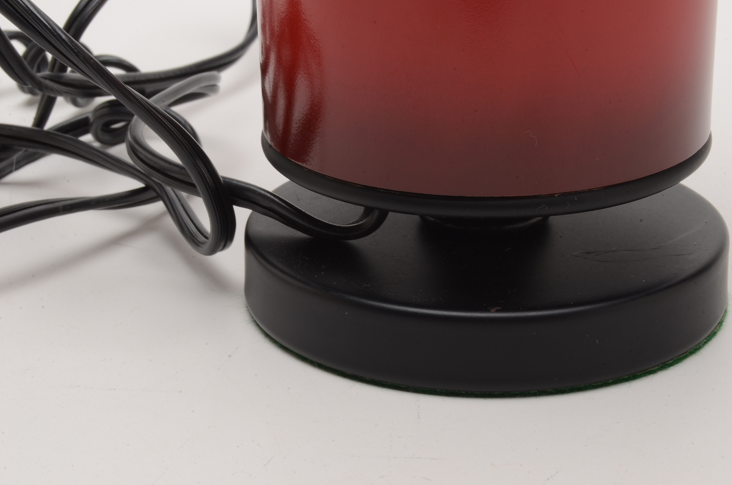 Vintage 1960s Red "Lamp of a Thousand Lights" by Fantasia