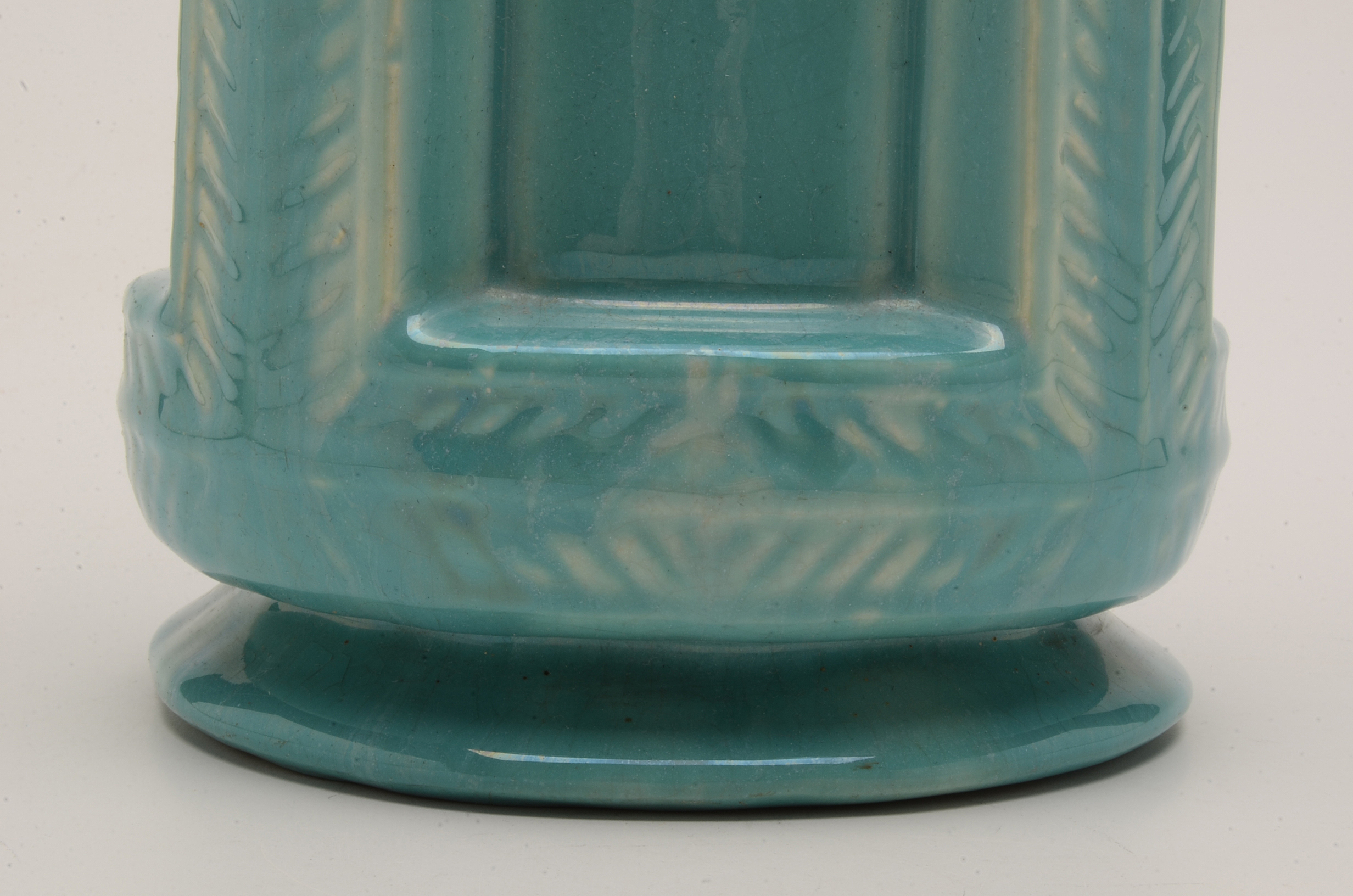Art Deco Turquoise Vase