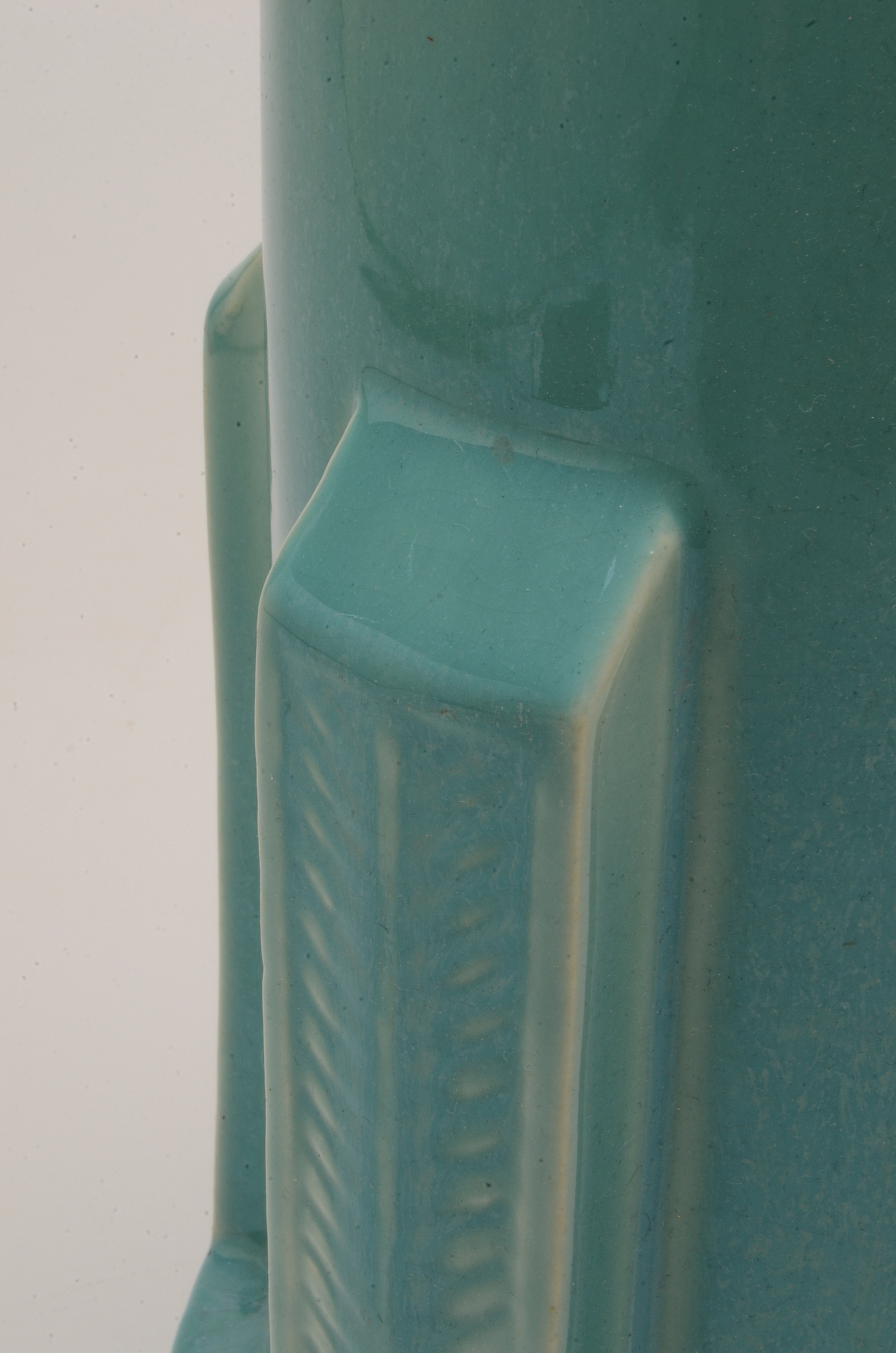 Art Deco Turquoise Vase
