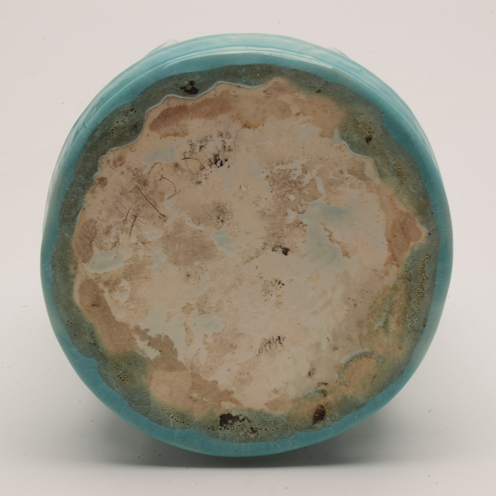 Art Deco Turquoise Vase