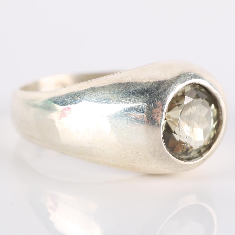 Sterling Silver and Diaspore Ring