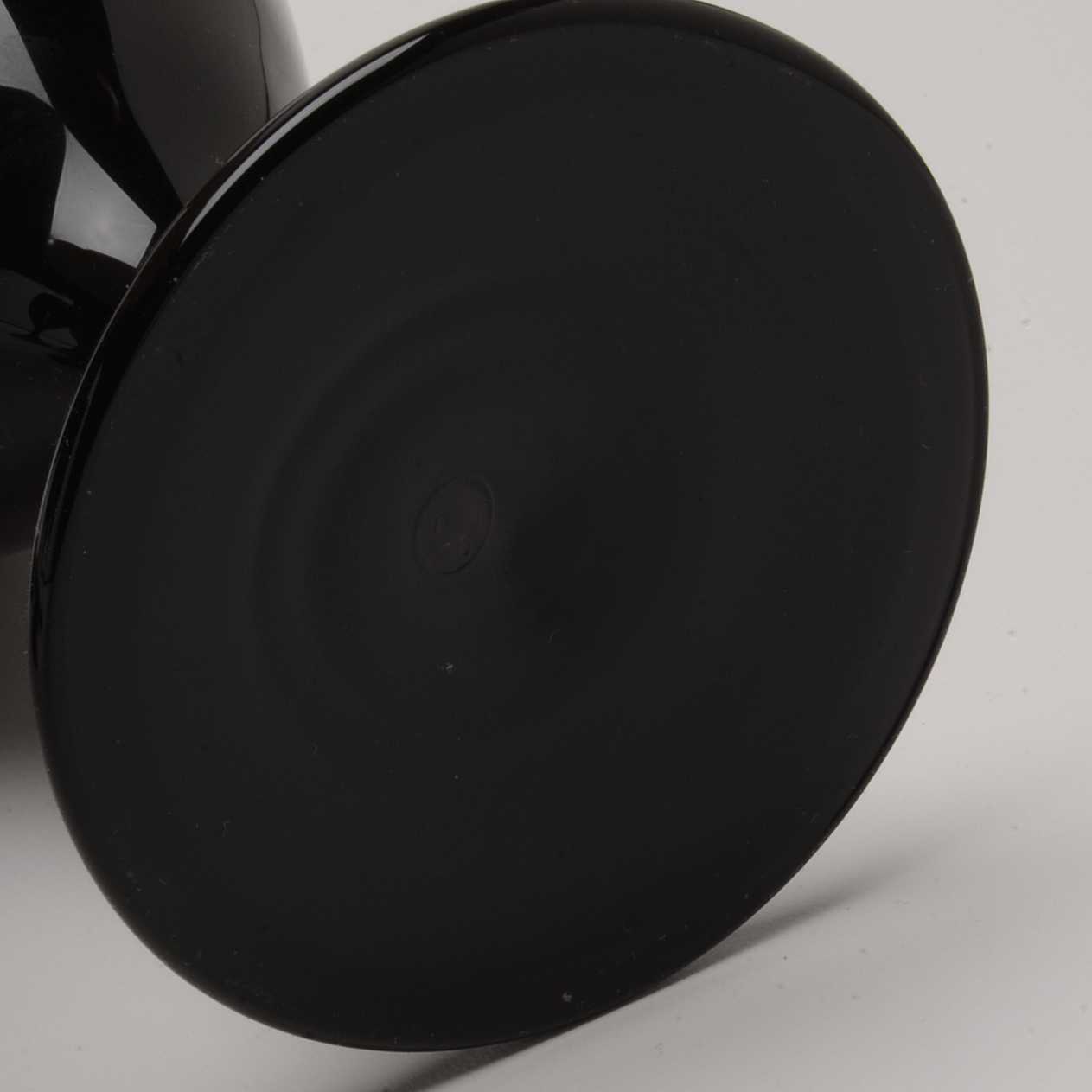 Collection Libbey Glass Black Amethyst Water Goblets