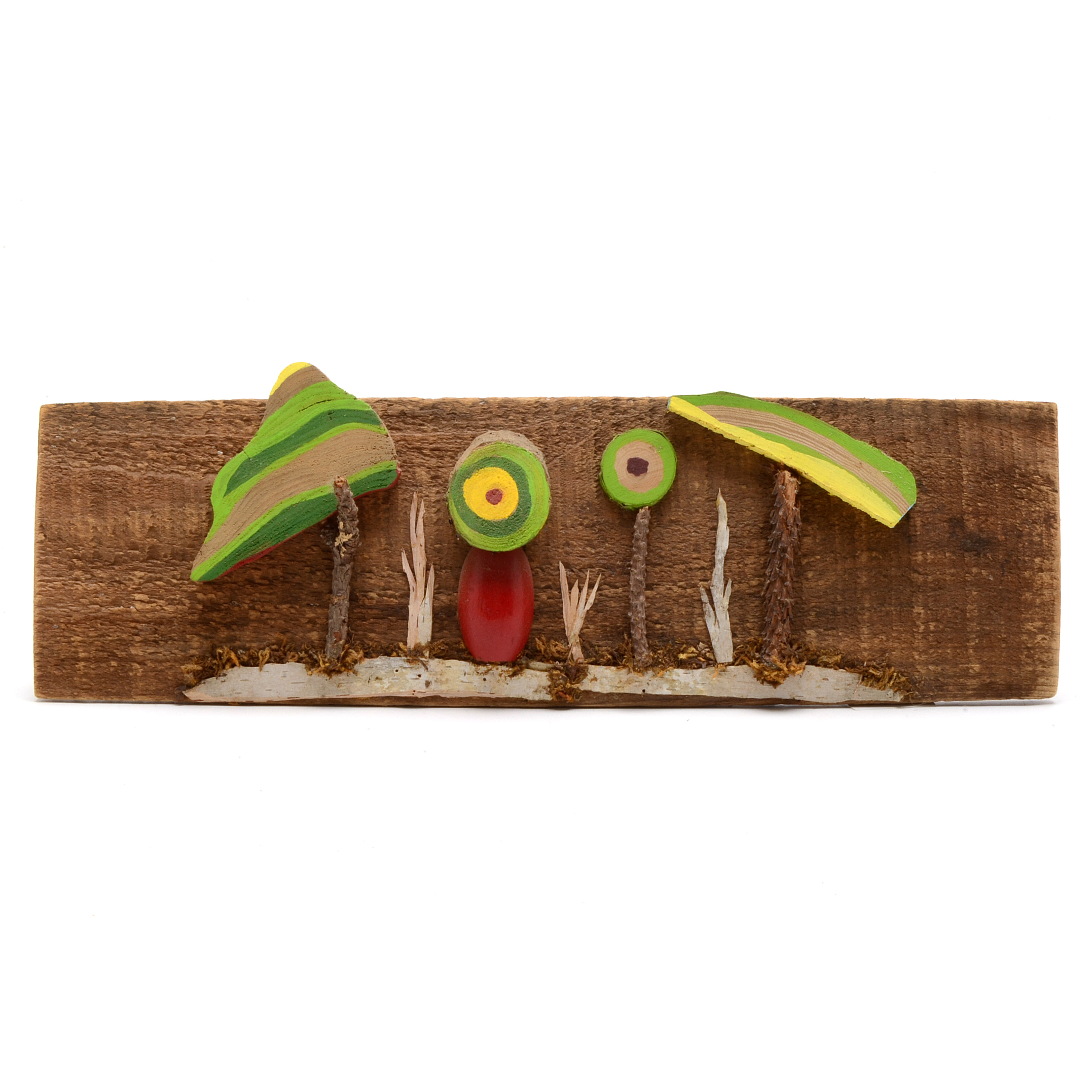 Mixed Media Tree with Flowers from "Bearpaw Rustics"