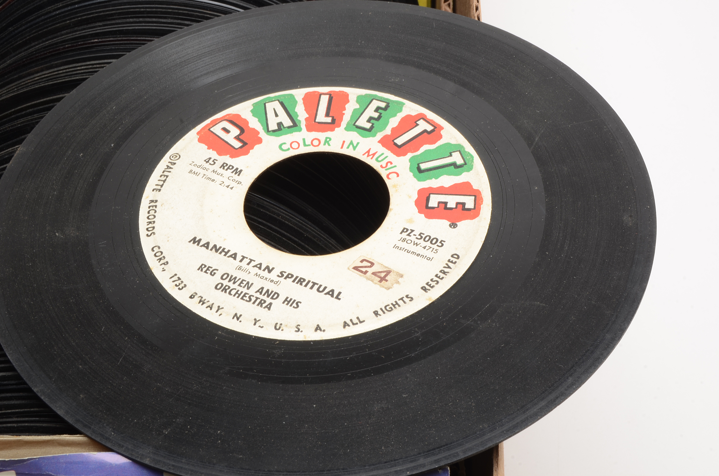Over 100 Singles Incl. James Brown on King and Johnny Cash on Sun
