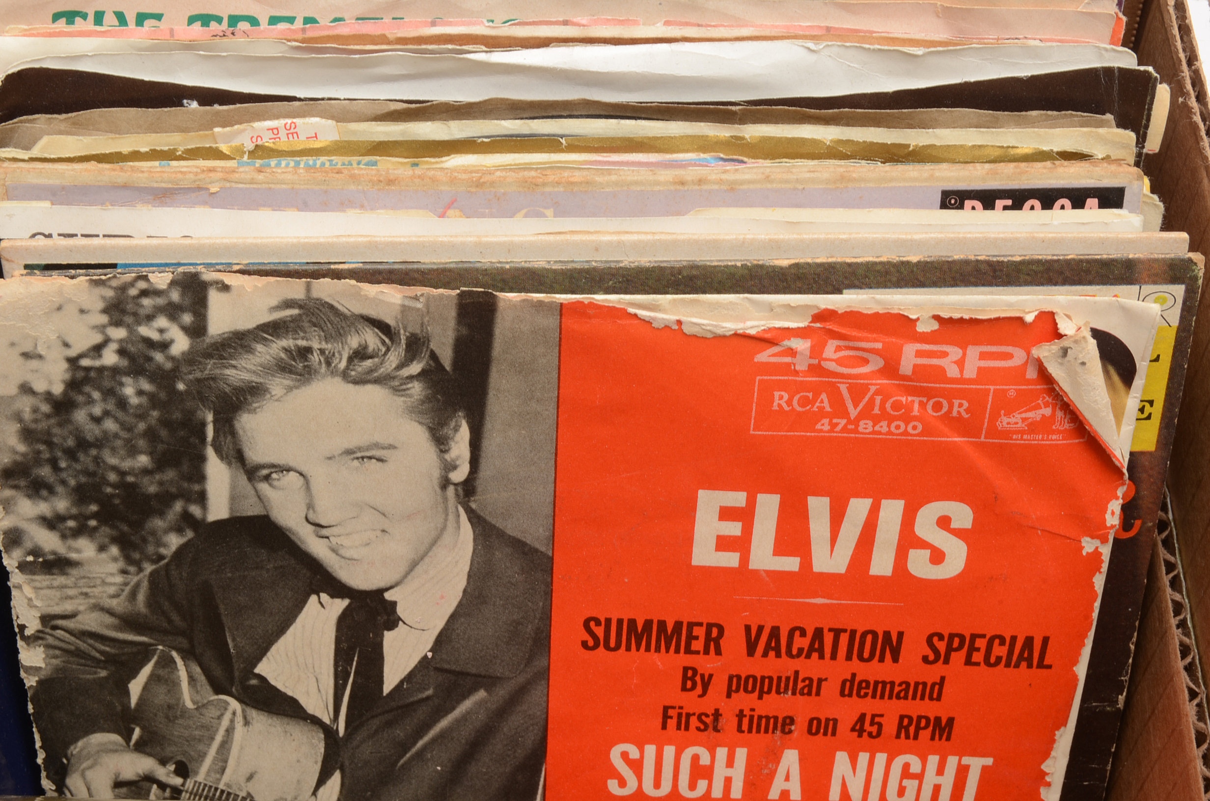 Over 100 Singles Incl. James Brown on King and Johnny Cash on Sun