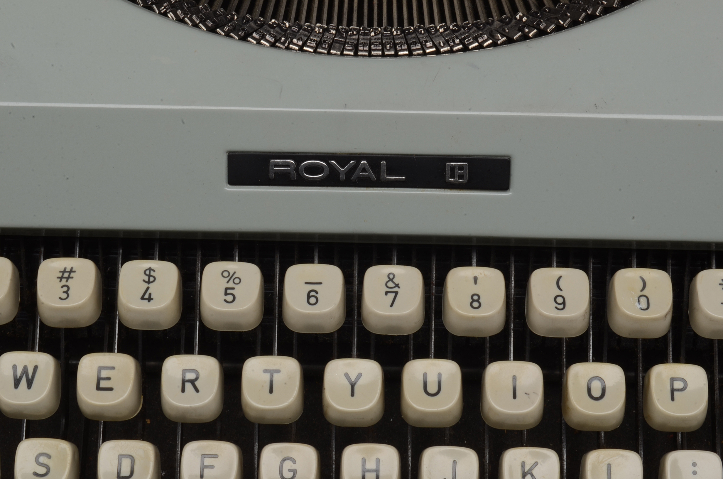 Vintage Typewriter and Rotary Telephone