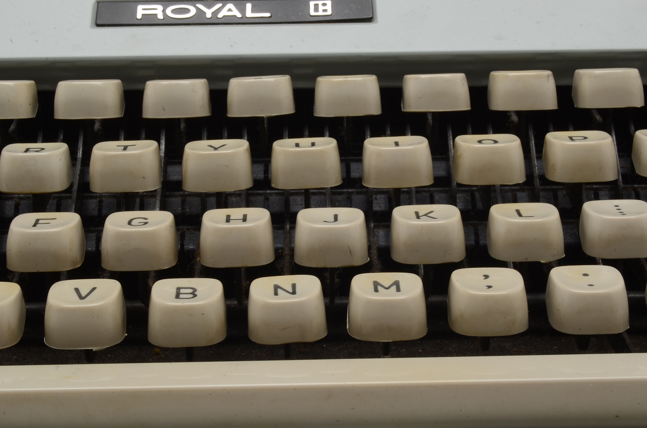 Vintage Typewriter and Rotary Telephone