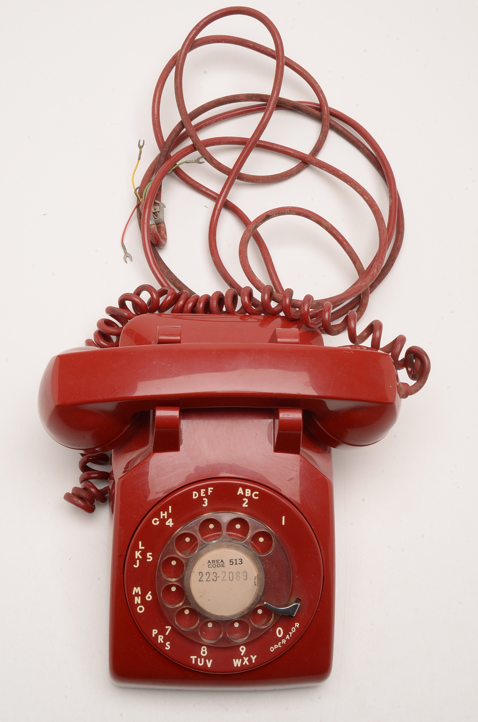 Vintage Typewriter and Rotary Telephone