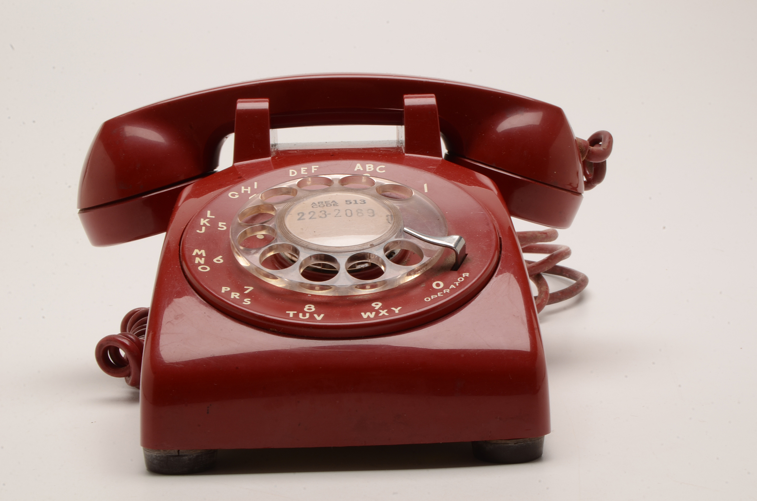 Vintage Typewriter and Rotary Telephone