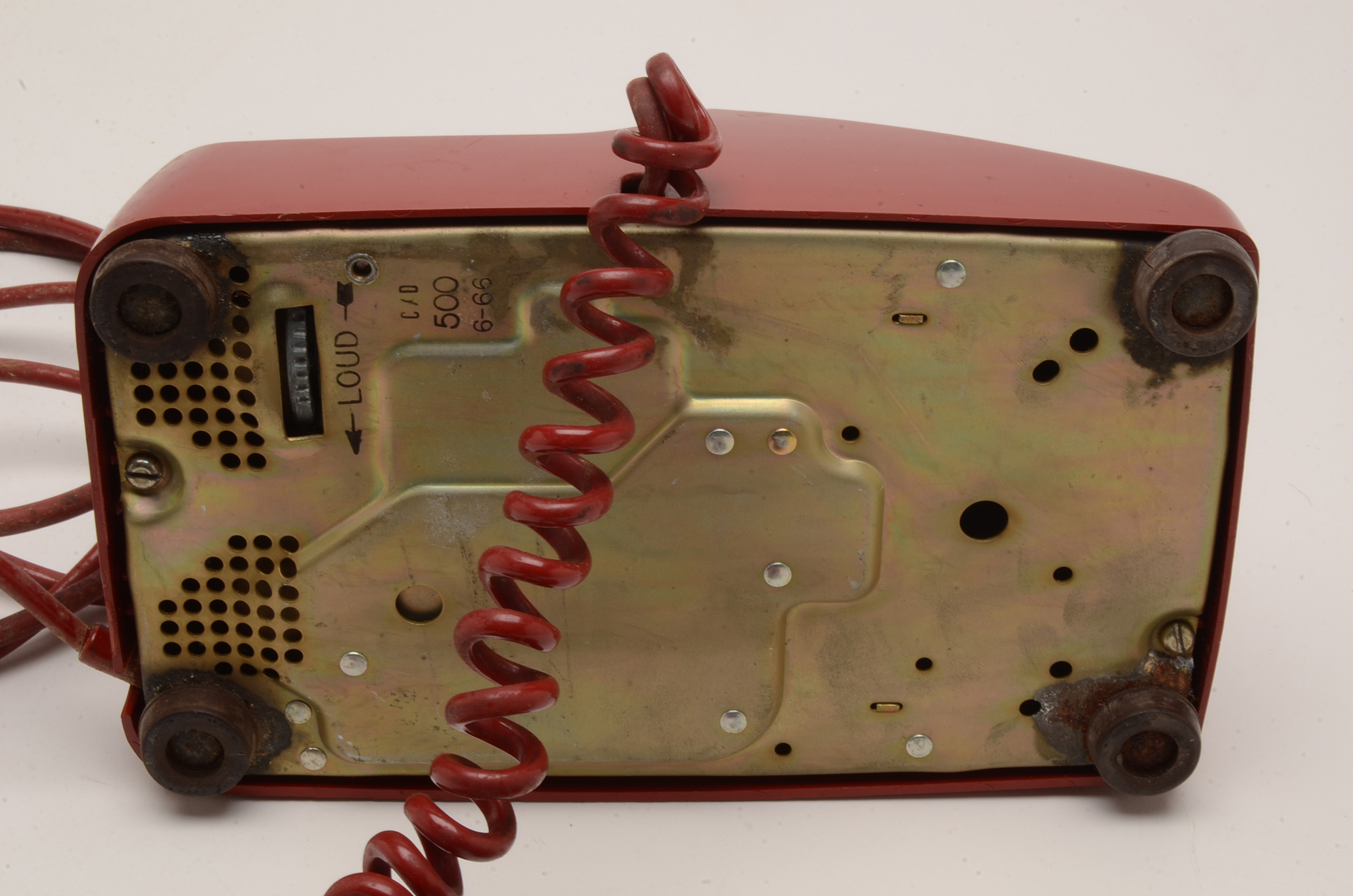 Vintage Typewriter and Rotary Telephone