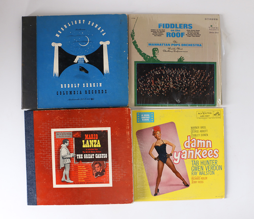 Over 75 Classical, Broadway and Other Vintage LPs