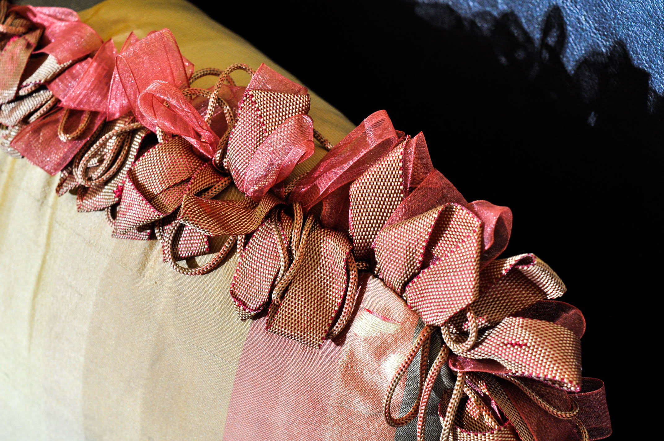 Brown Leather Wingback Armchair