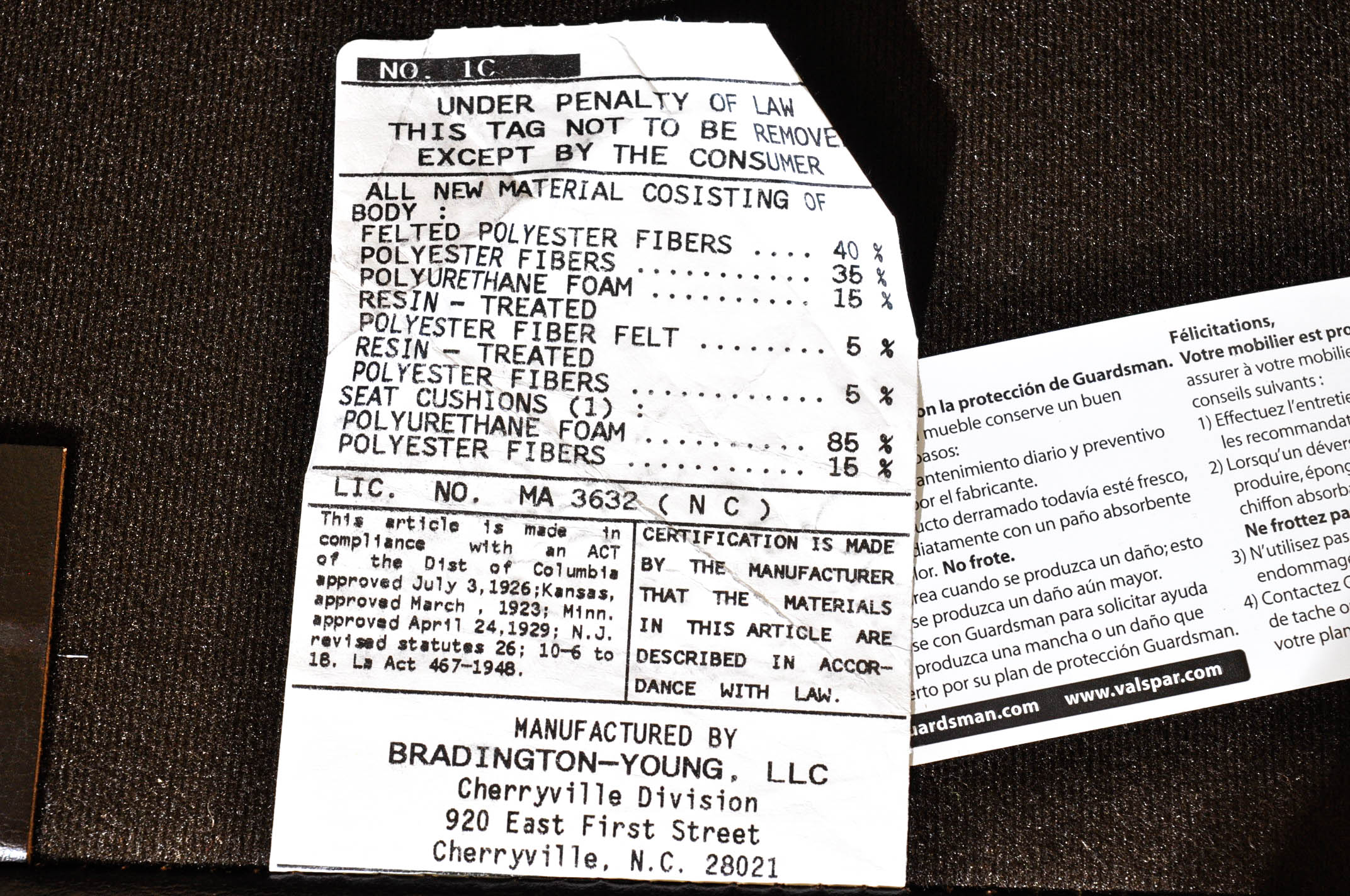 Brown Leather Wingback Armchair