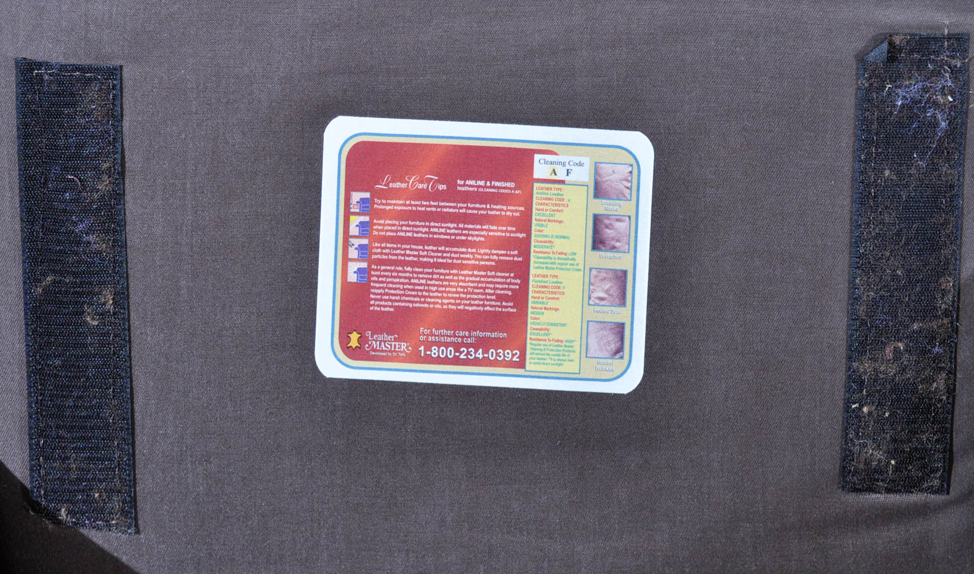 Brown Leather Wingback Armchair