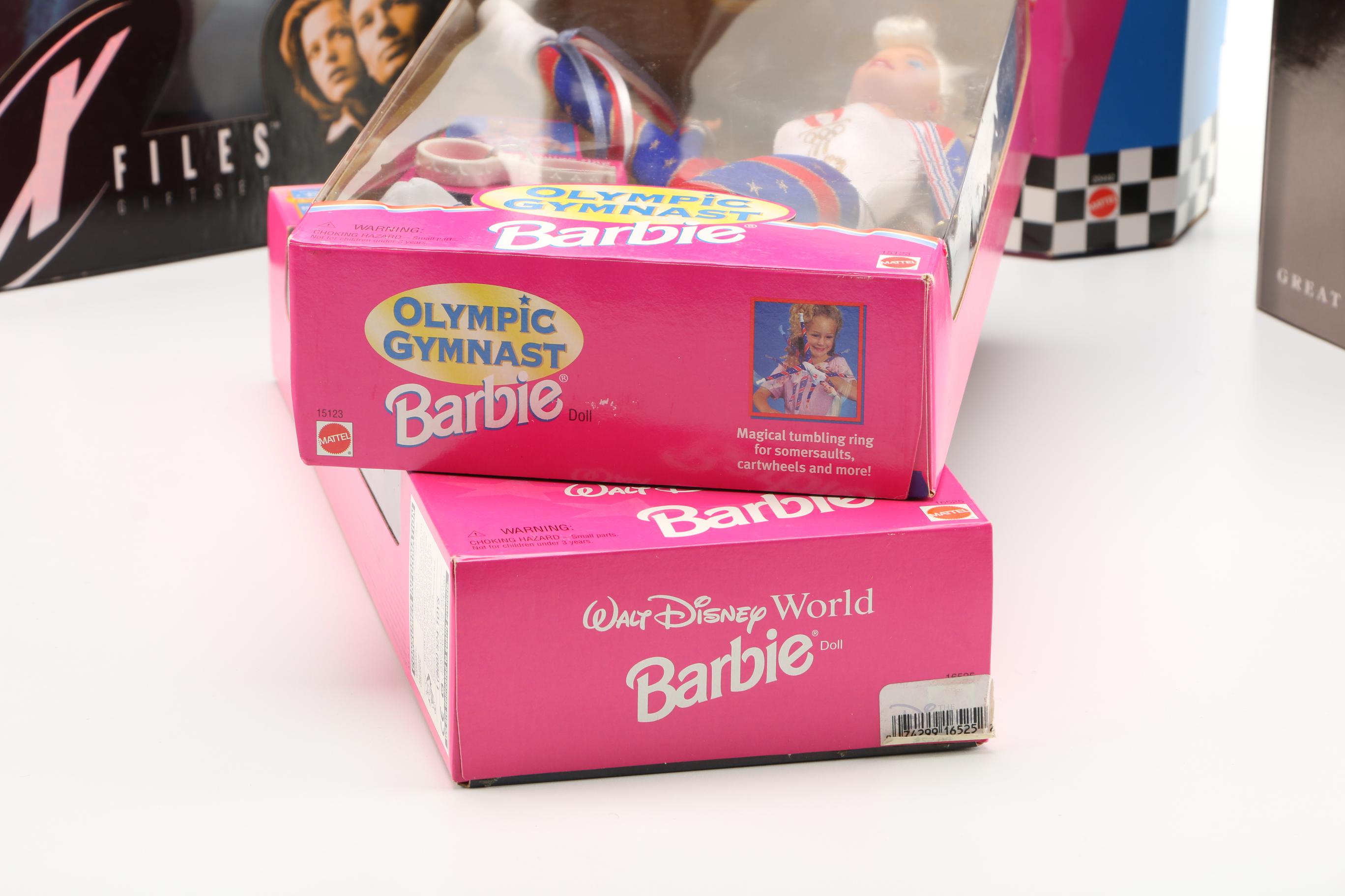 Collector Edition Barbies Including "The X-Files"