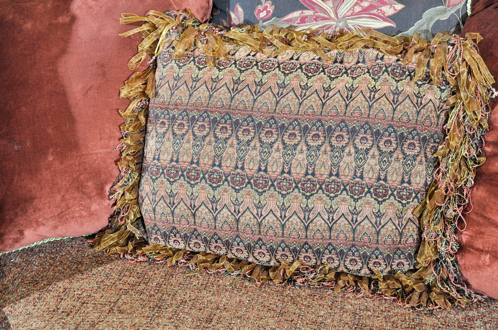 Upholstered Sectional Sofa by Compositions