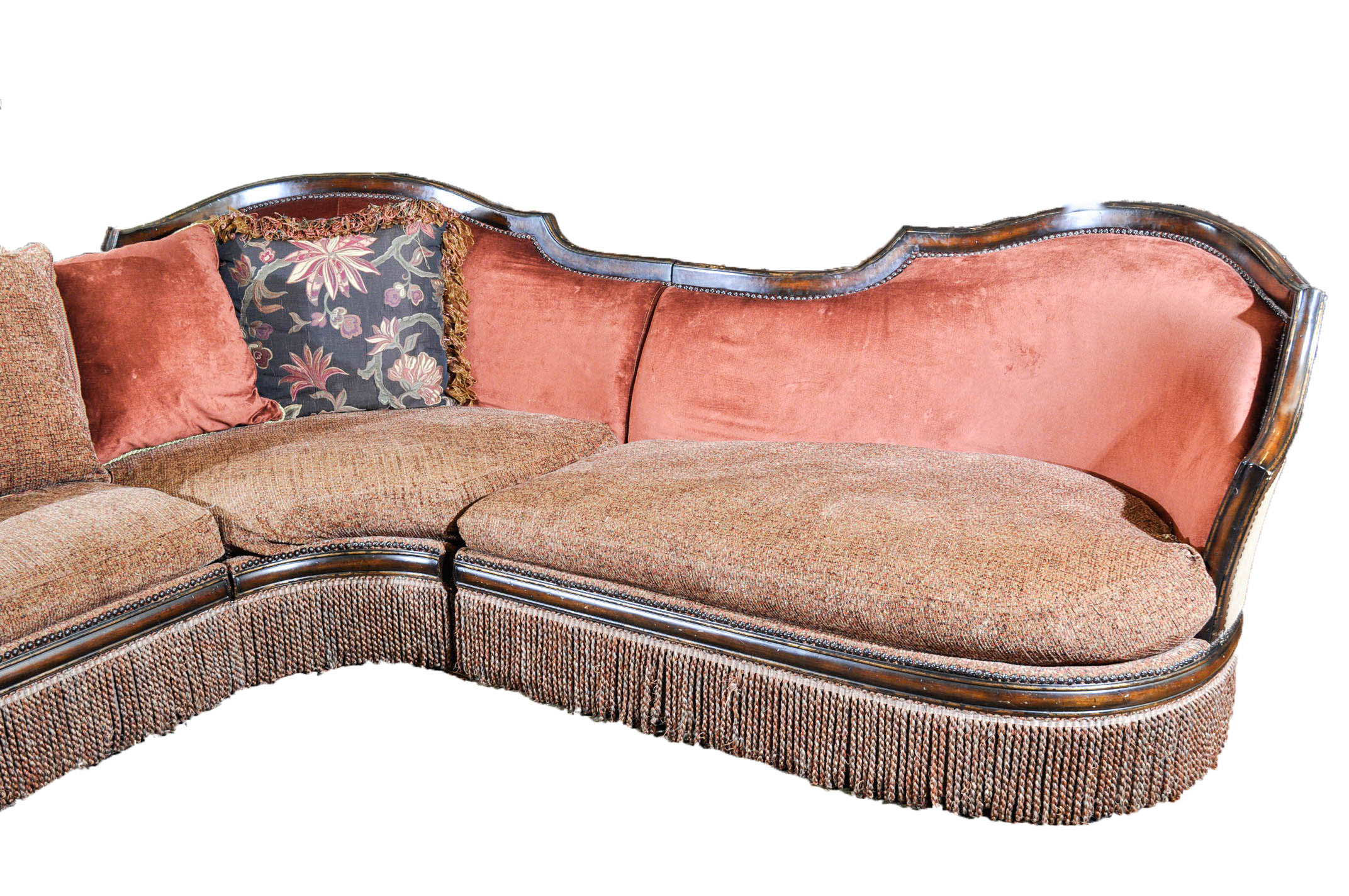 Upholstered Sectional Sofa by Compositions