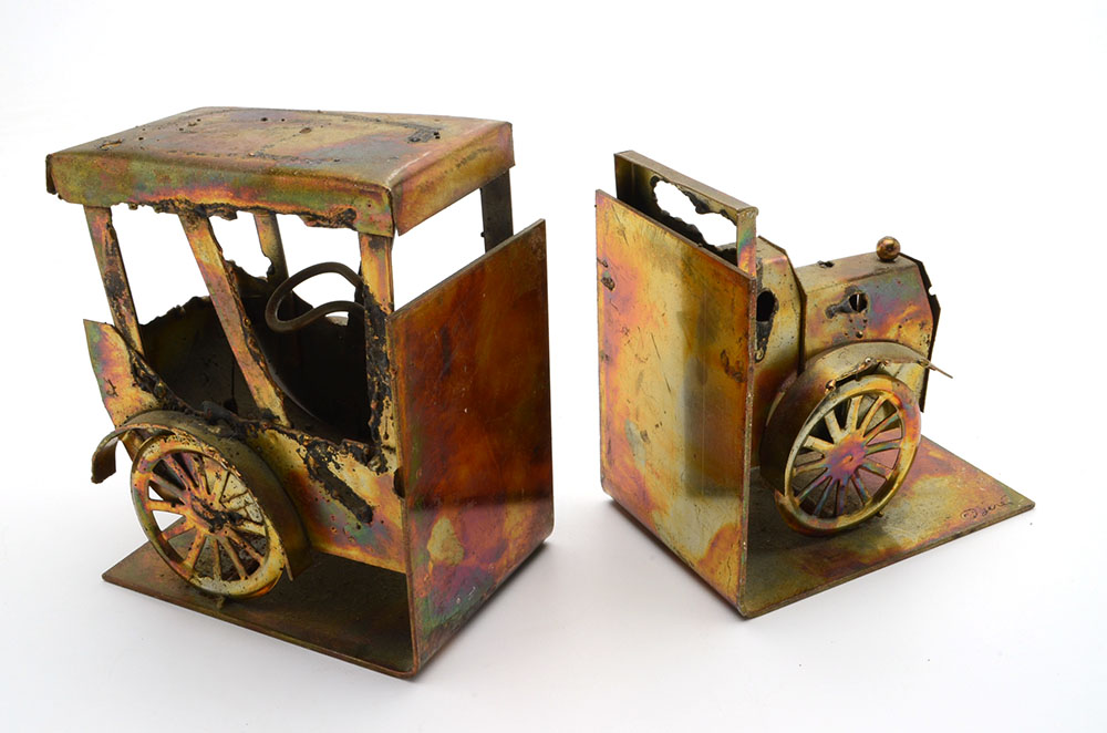 Pair of Curtis Jeré Bookends