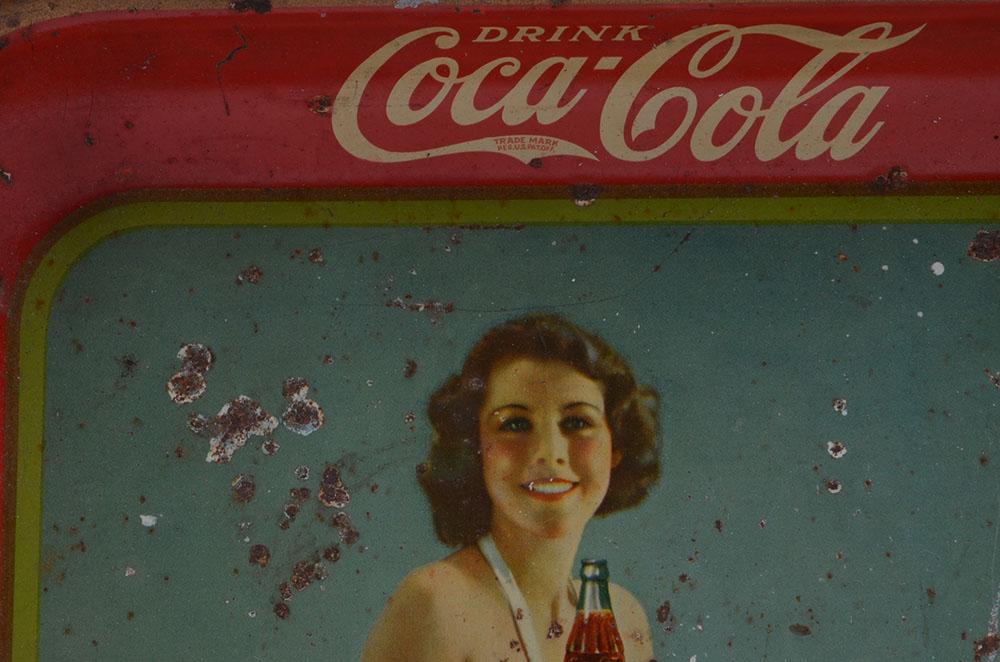 1933 Coca-Cola Frances Dee Tray